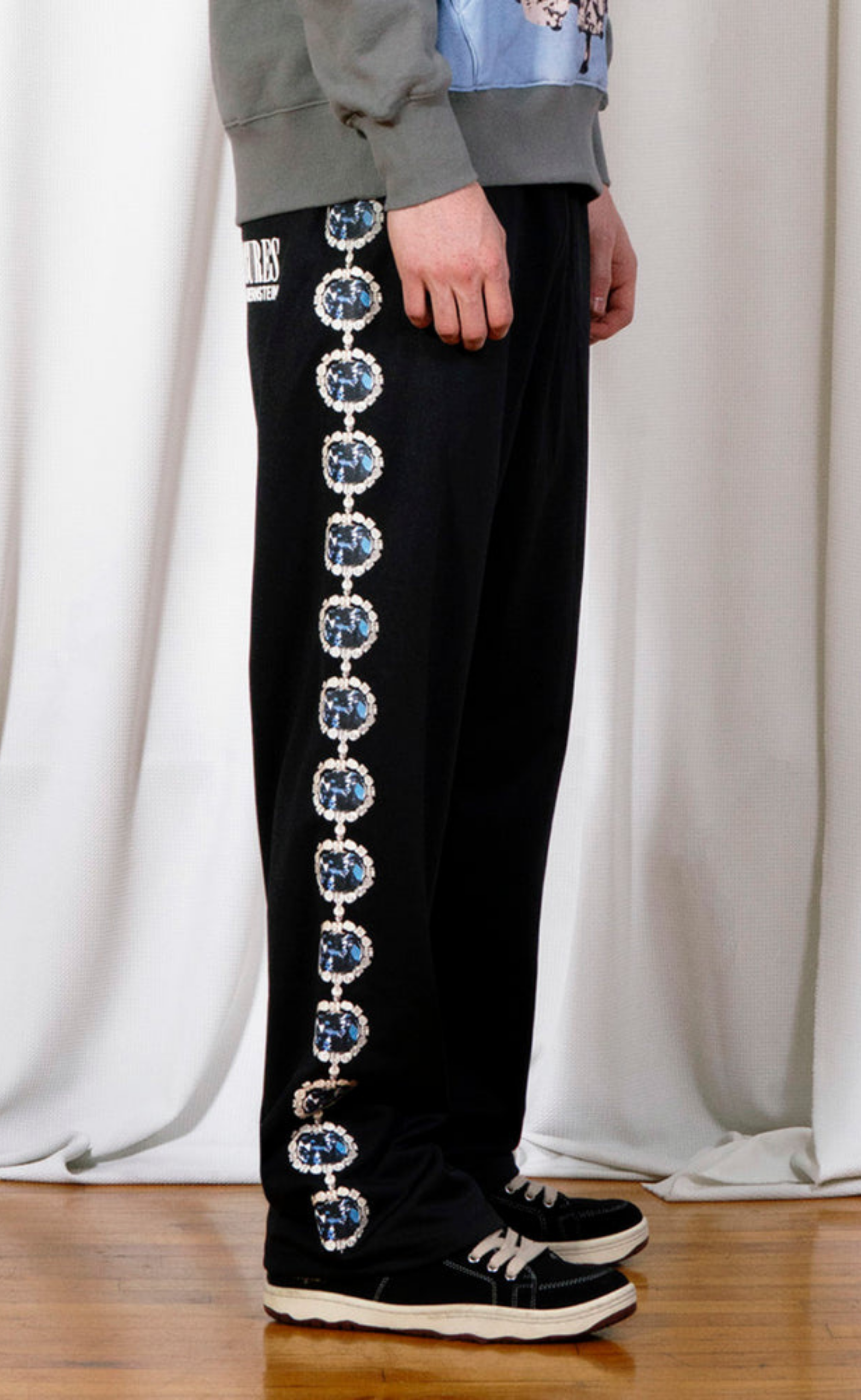 MYTHIC HOPE TRACK BLACK PANTS