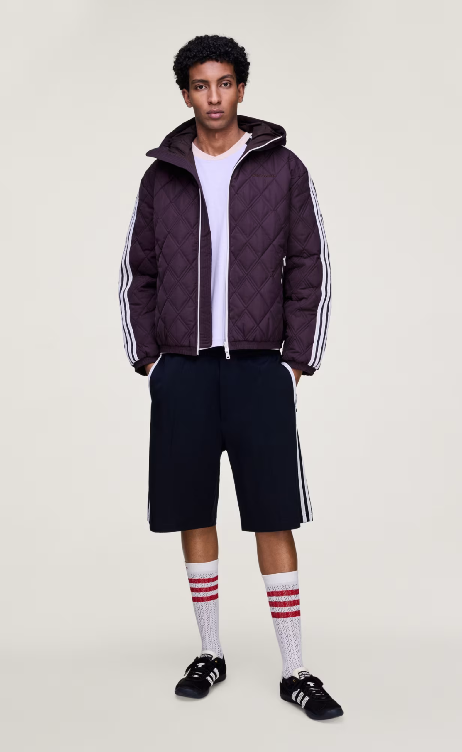 WB QUILTED SHADOW MAROON