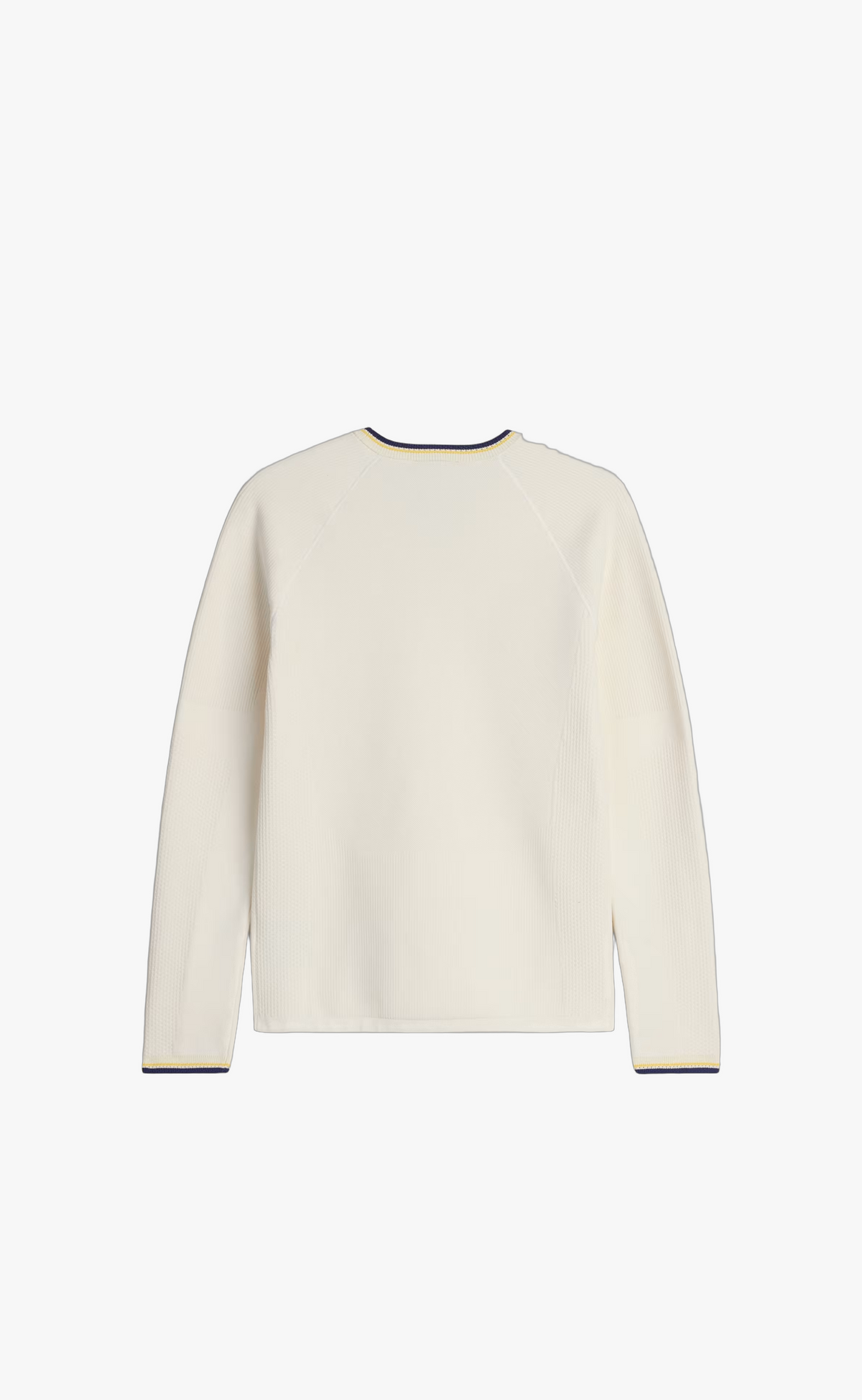 WB Y-3 KNIT BASE TOP WHITE LONGSLEEVE