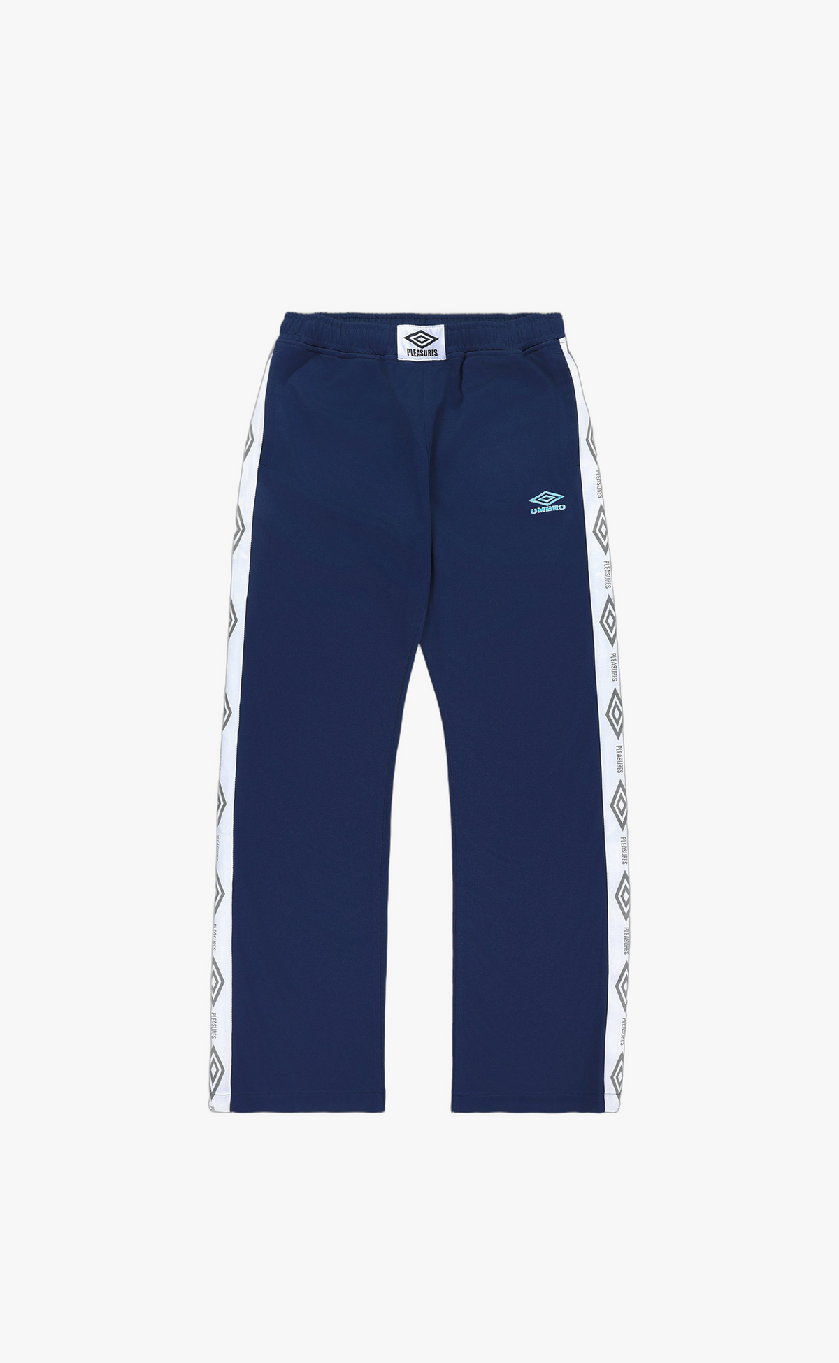 BOOTCUT TRACK PANTS NAVY PANTS