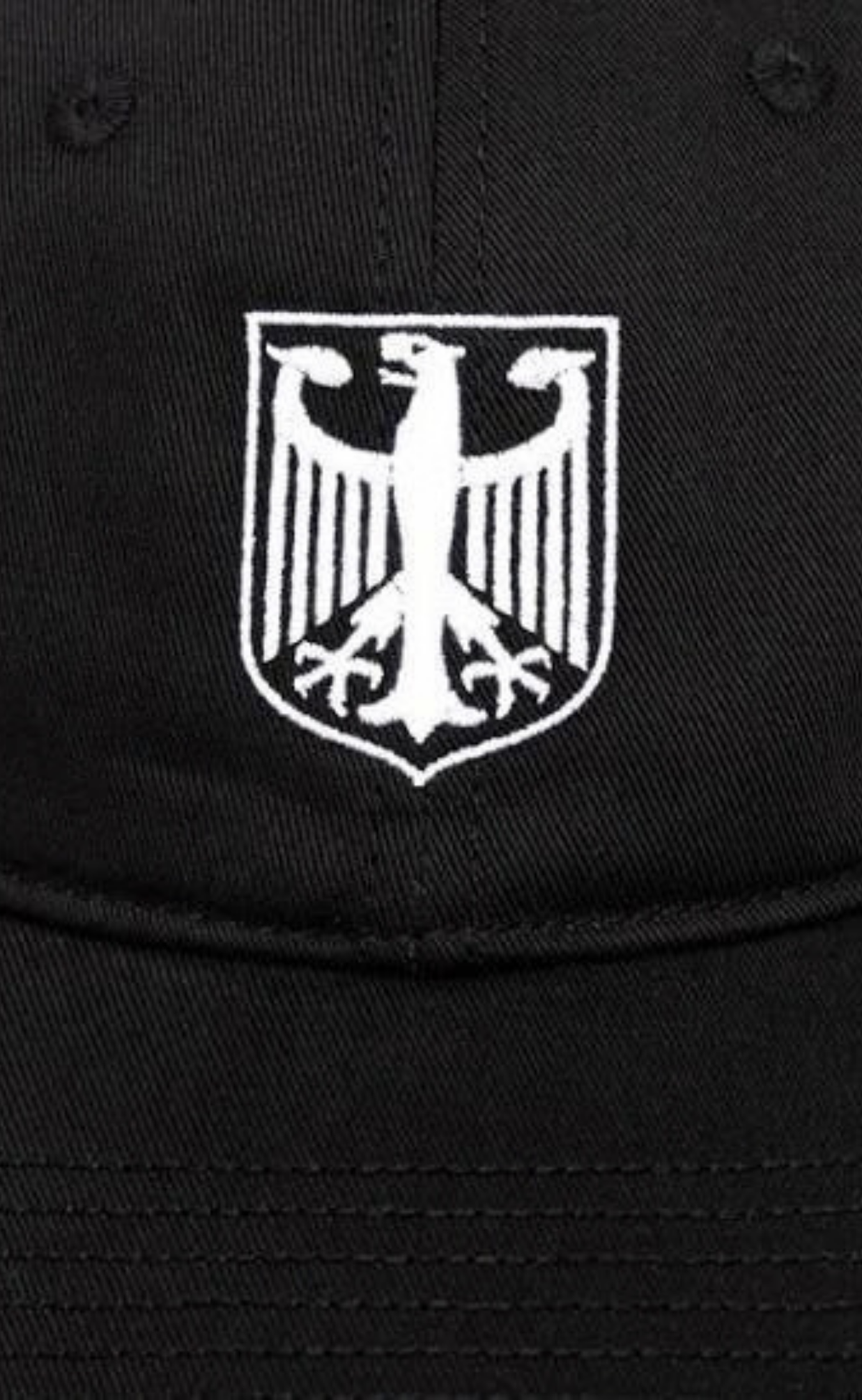 POLIZEI BLACK WHITE HAT