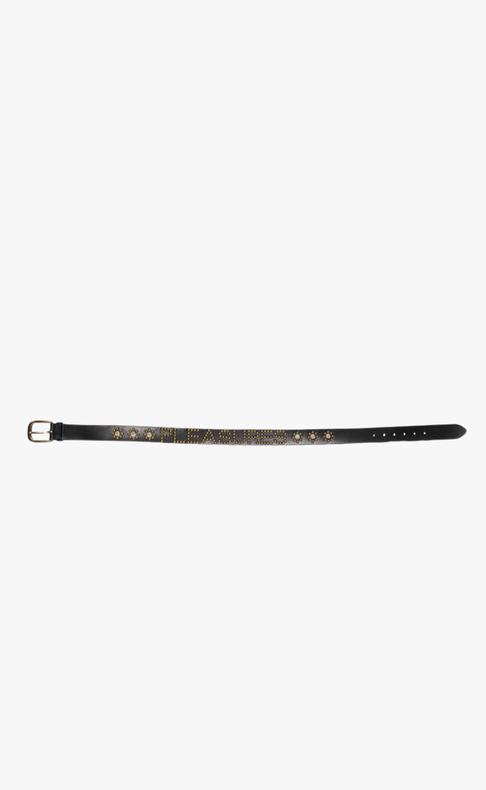 STUDDED BLACK BELT