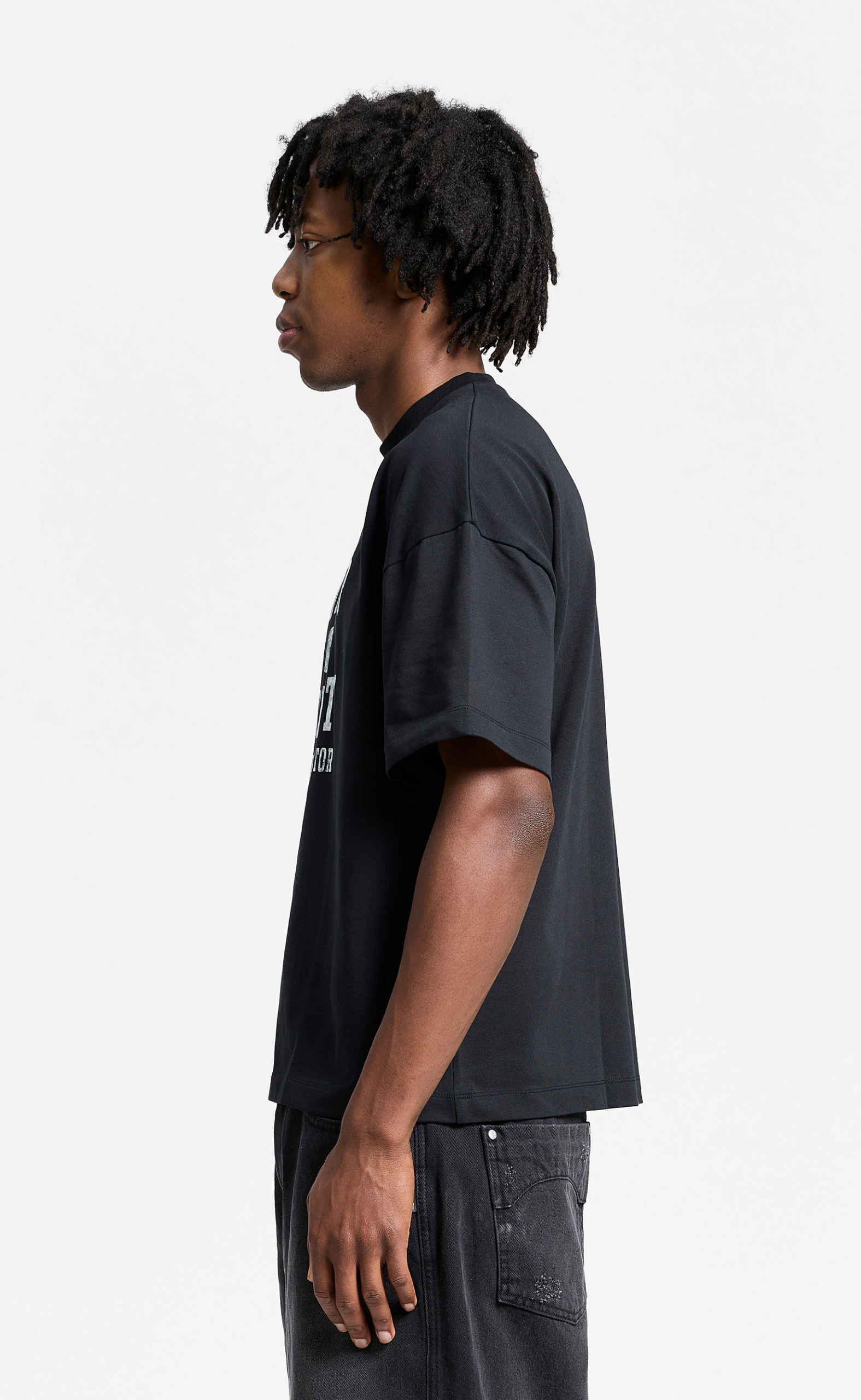 ATELIER EMBLEM BLACK T-SHIRT