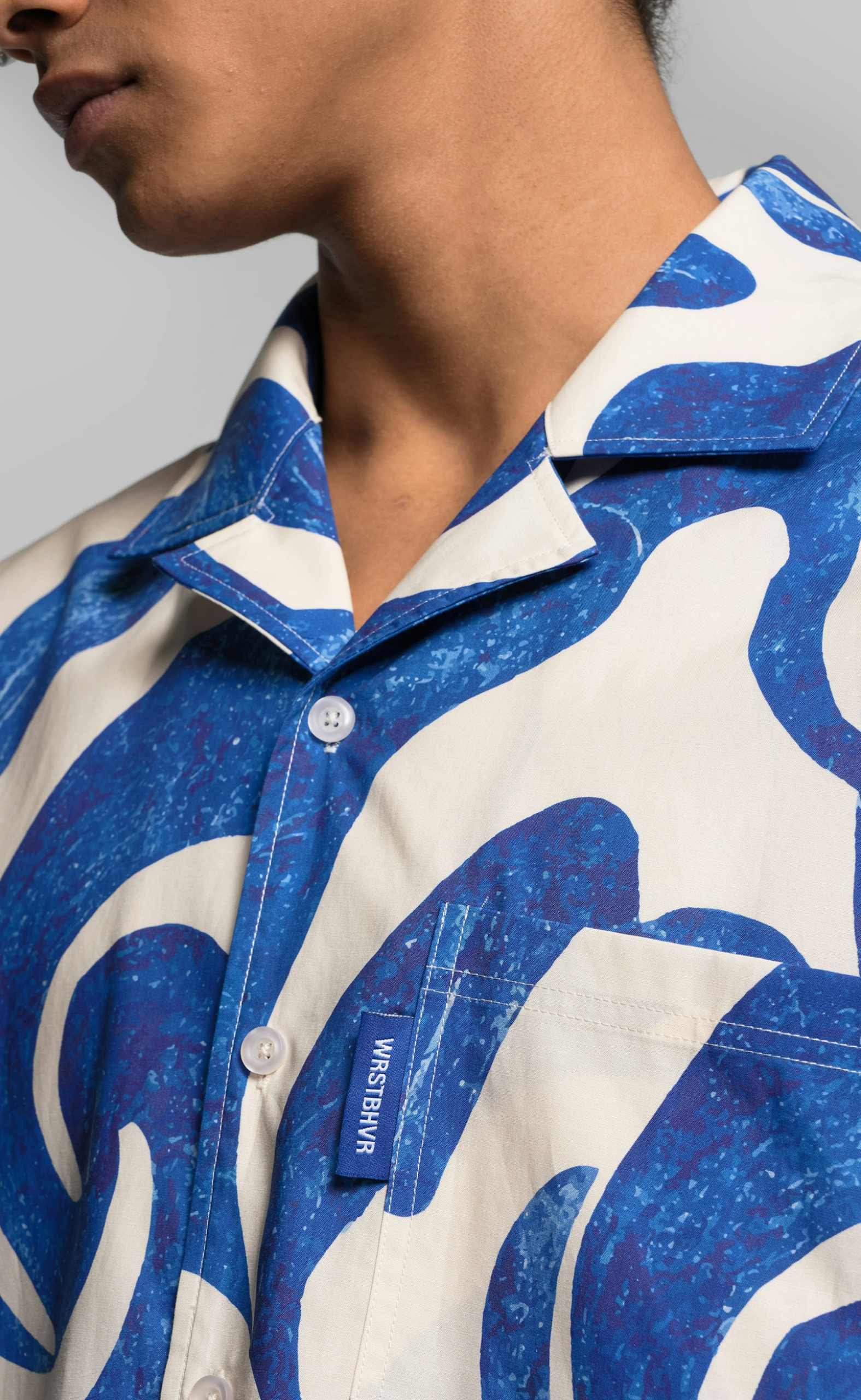 DOWEY RESORT BLUE POTTERY SHIRT