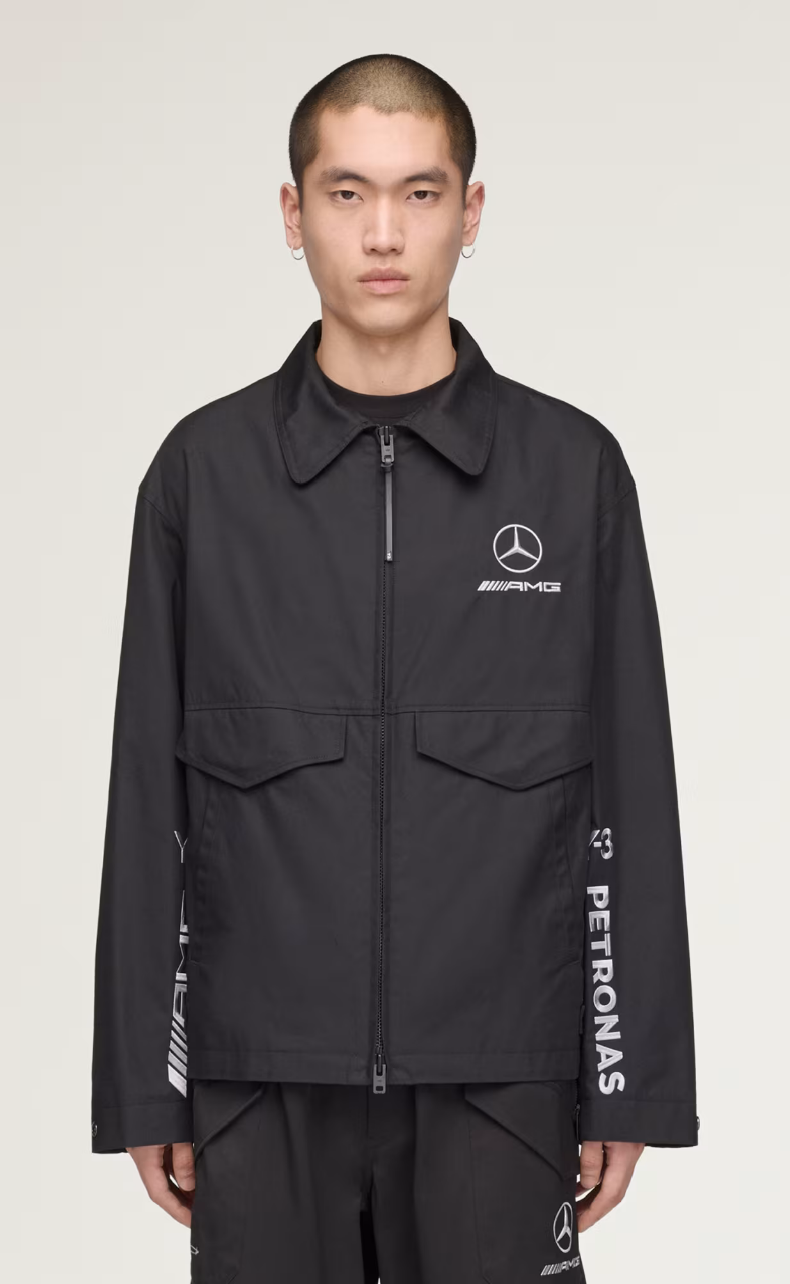 F1 MERCEDES WOLF BLACK JACKET