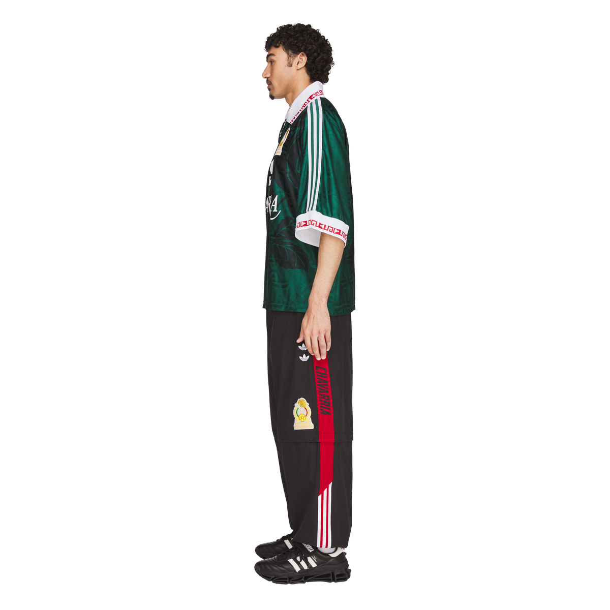 CHAVARRIA SOCCER JERSEY GREEN RED T-SHIRT