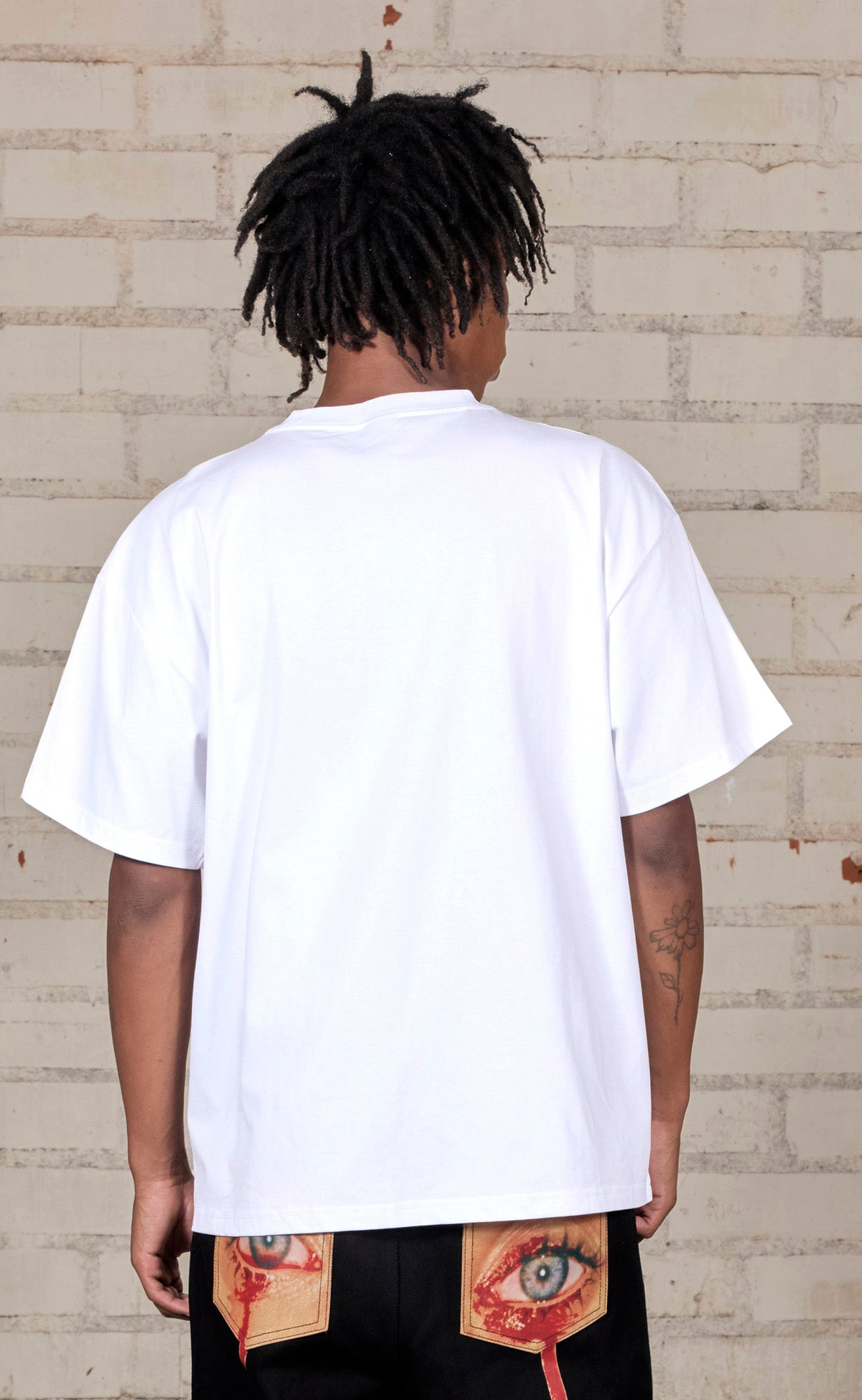 SOMEWHERE WHITE T-SHIRT