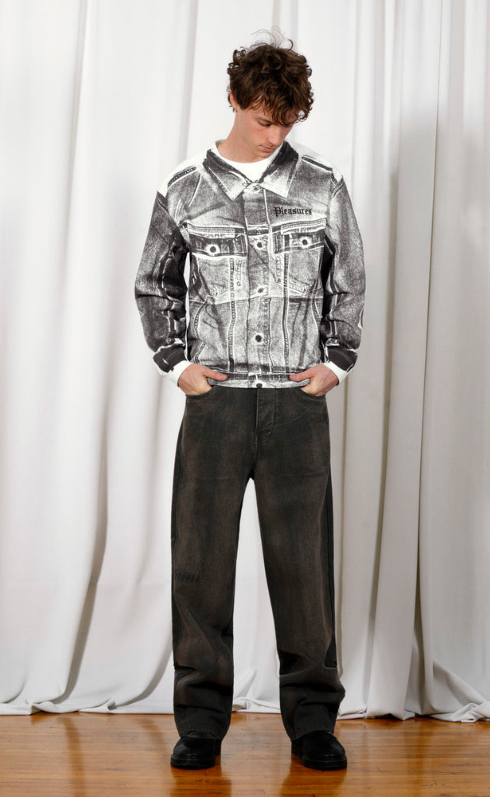 TRUCKER HEAVYWEIGHT BONE SHIRT