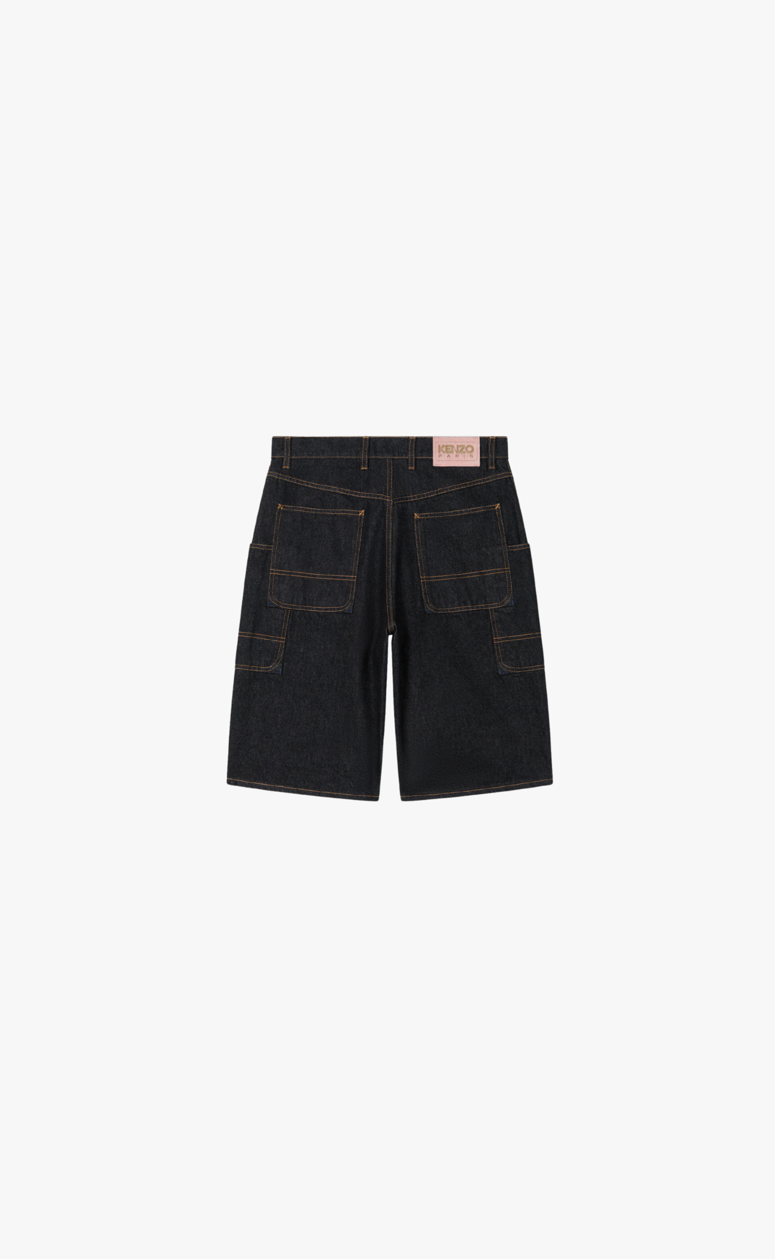 CARGO MONKEY RINSE BLUE DENIM SHORTS