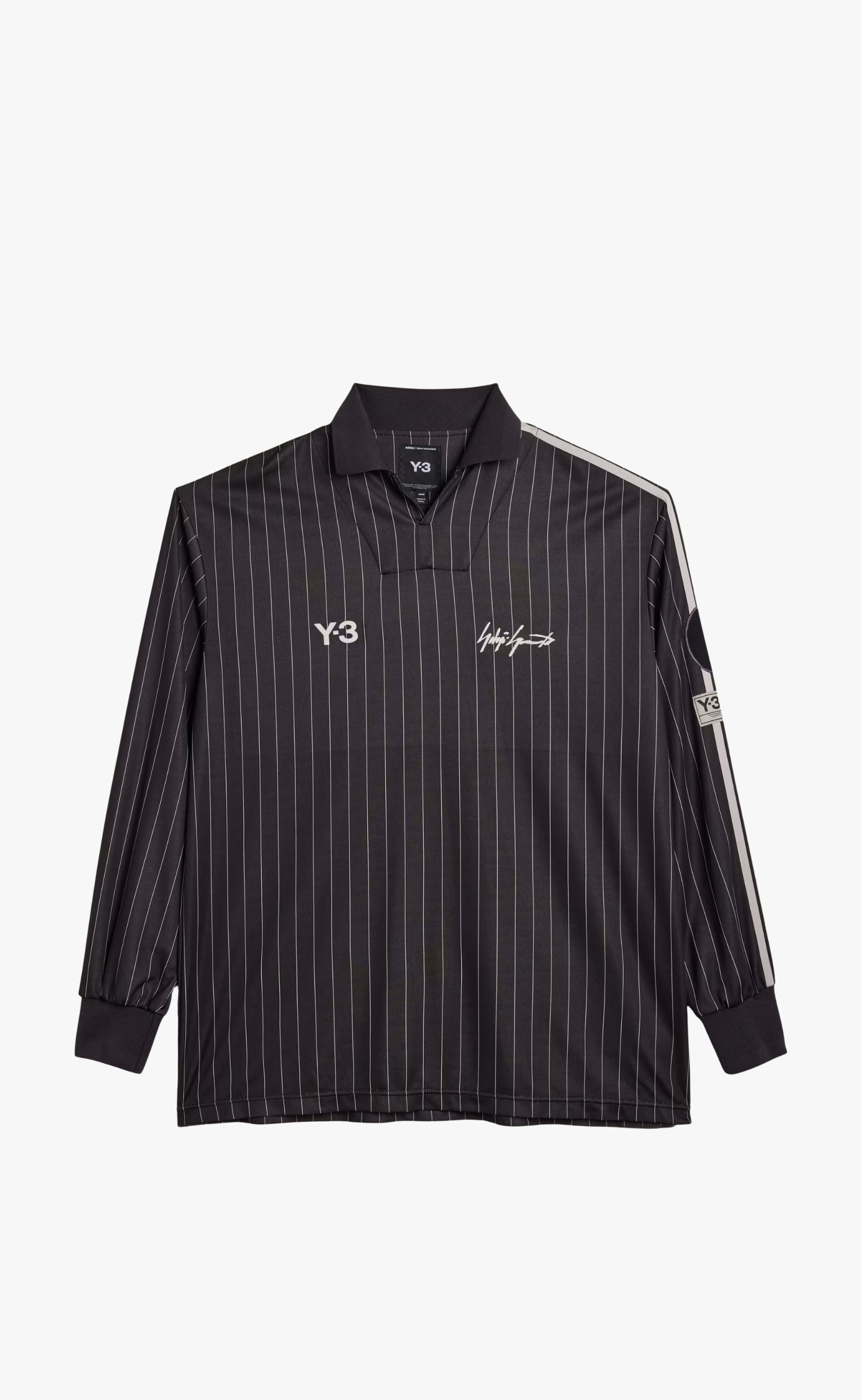 Y-3 ZIDANE SOCCER BLACK LONGSLEEVE