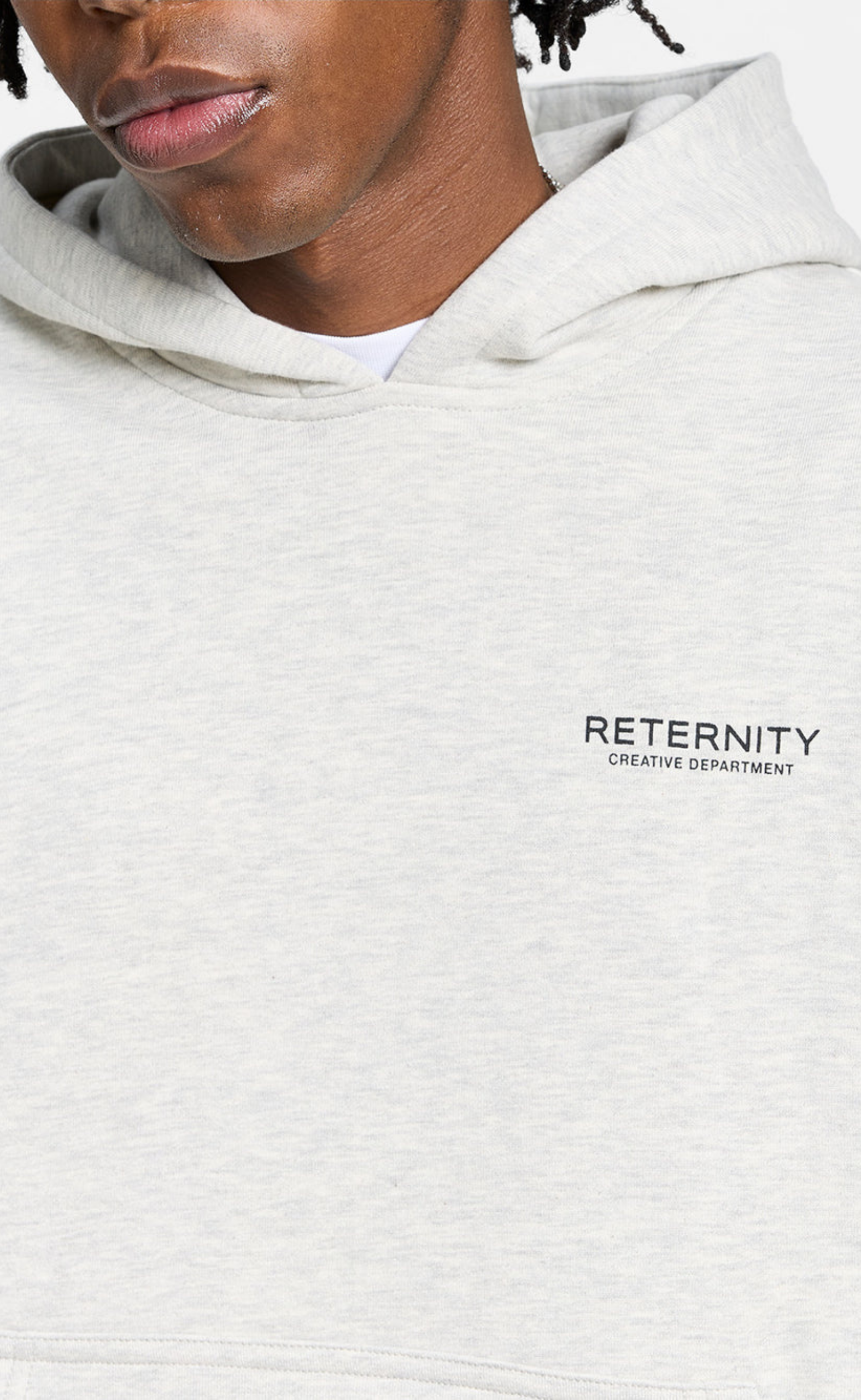 CREATIVE DEPT MELANGE GREY HOODIE