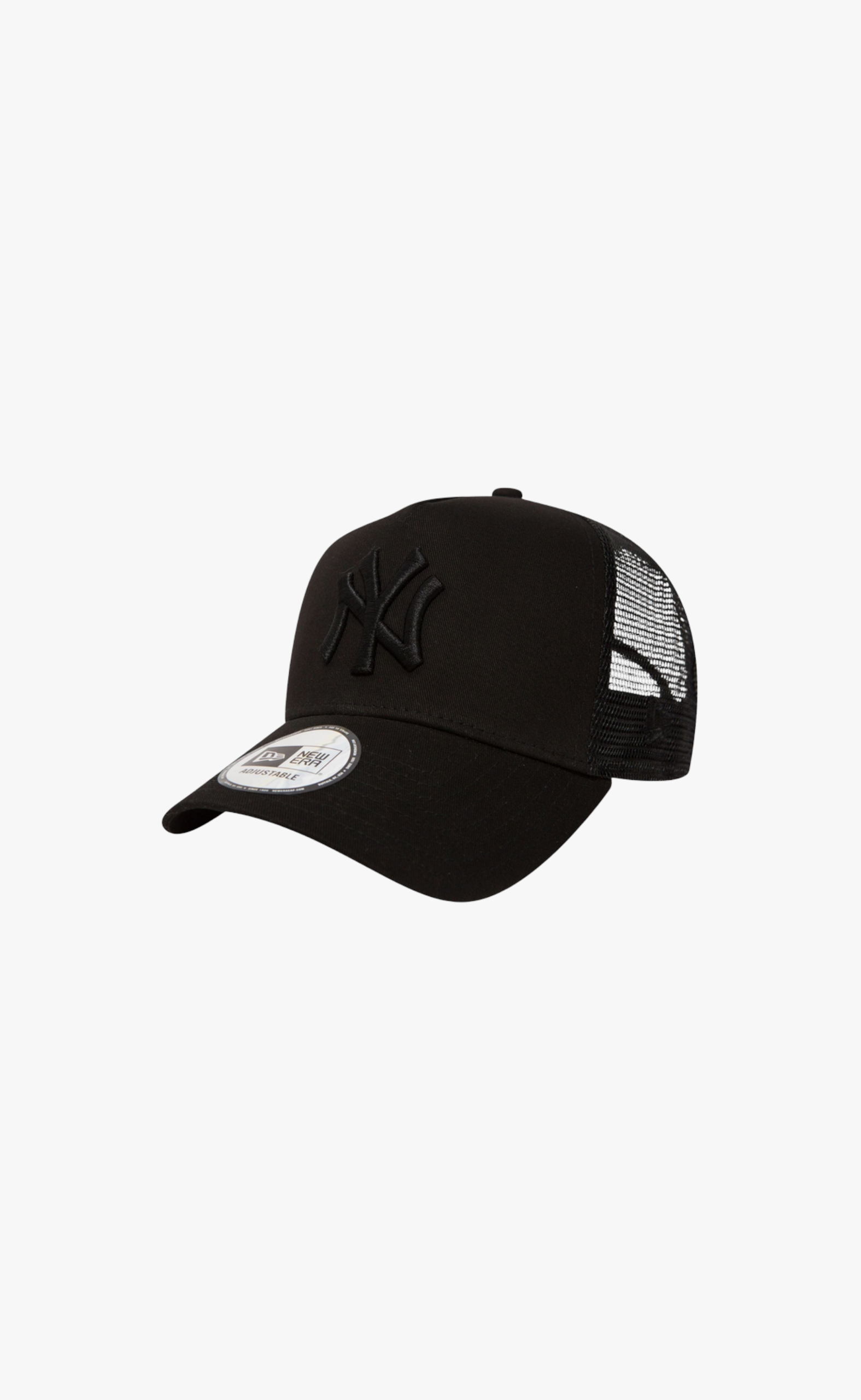 CLEAN TRUCKER BLACK HAT
