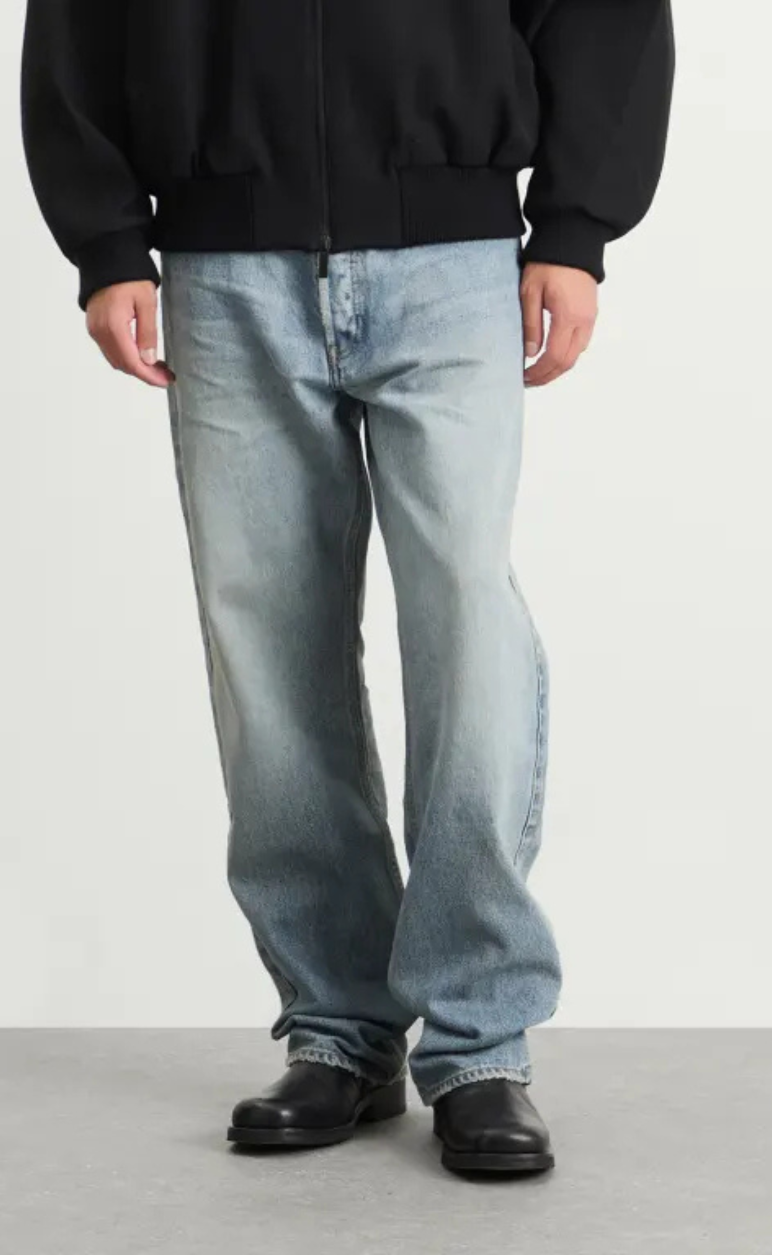 CLASSIC 5 POCKET LIGHT INDIGO JEANS
