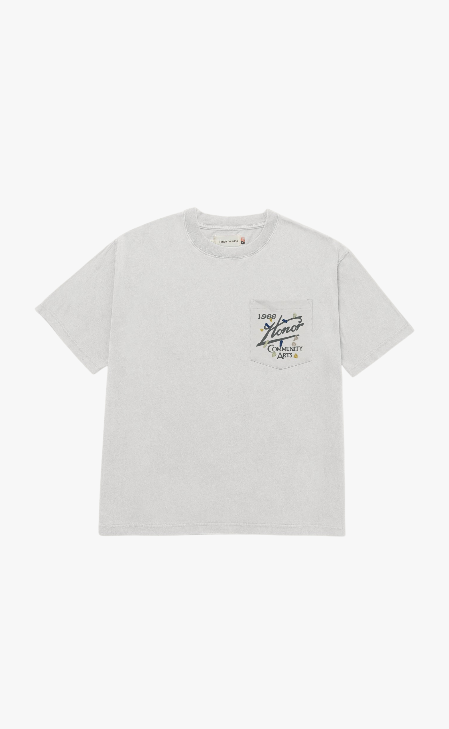COMMUNITY ARTS WHITE T-SHIRT