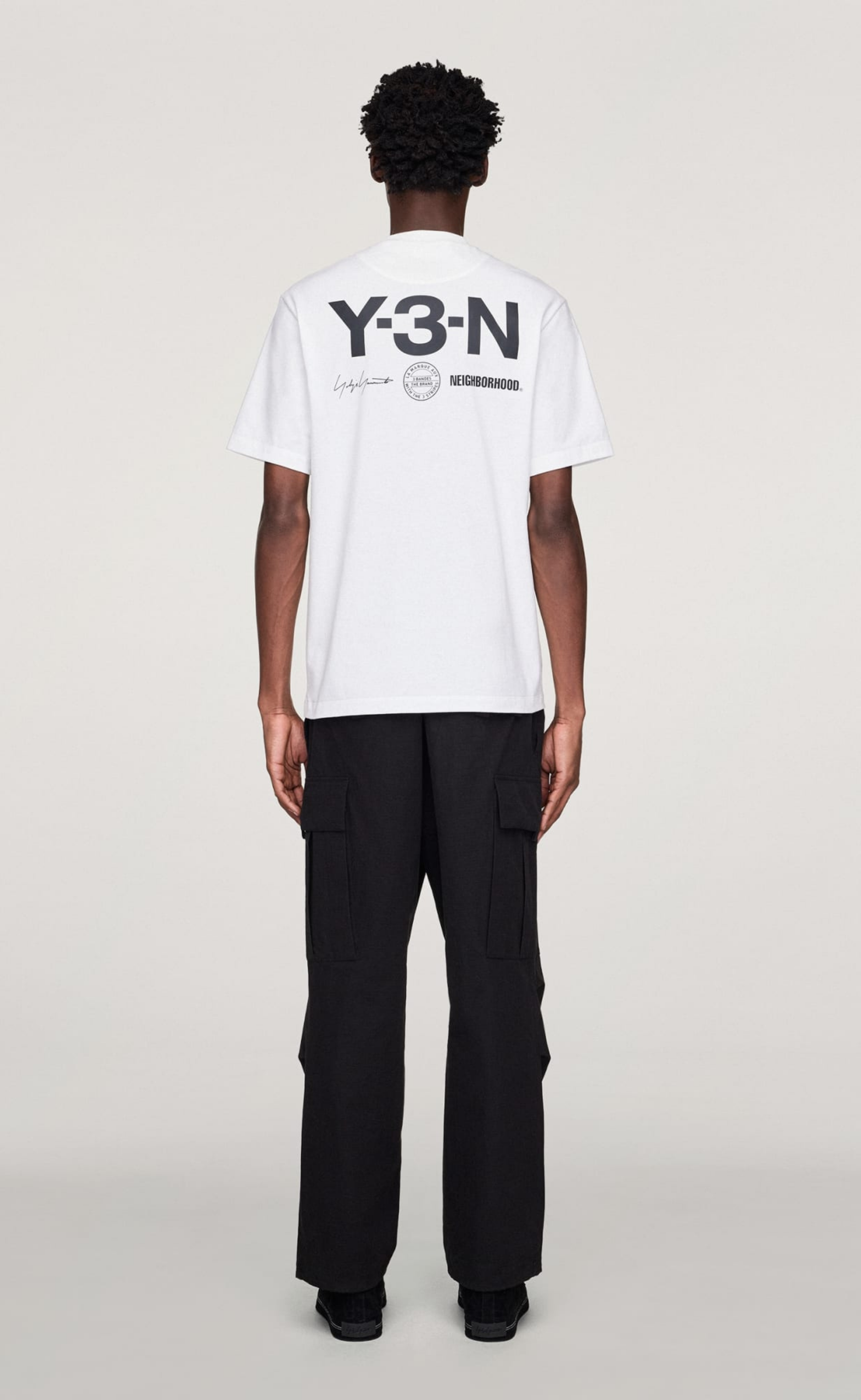 Y-3 NBHD GRAPHIC WHITE T-SHIRT