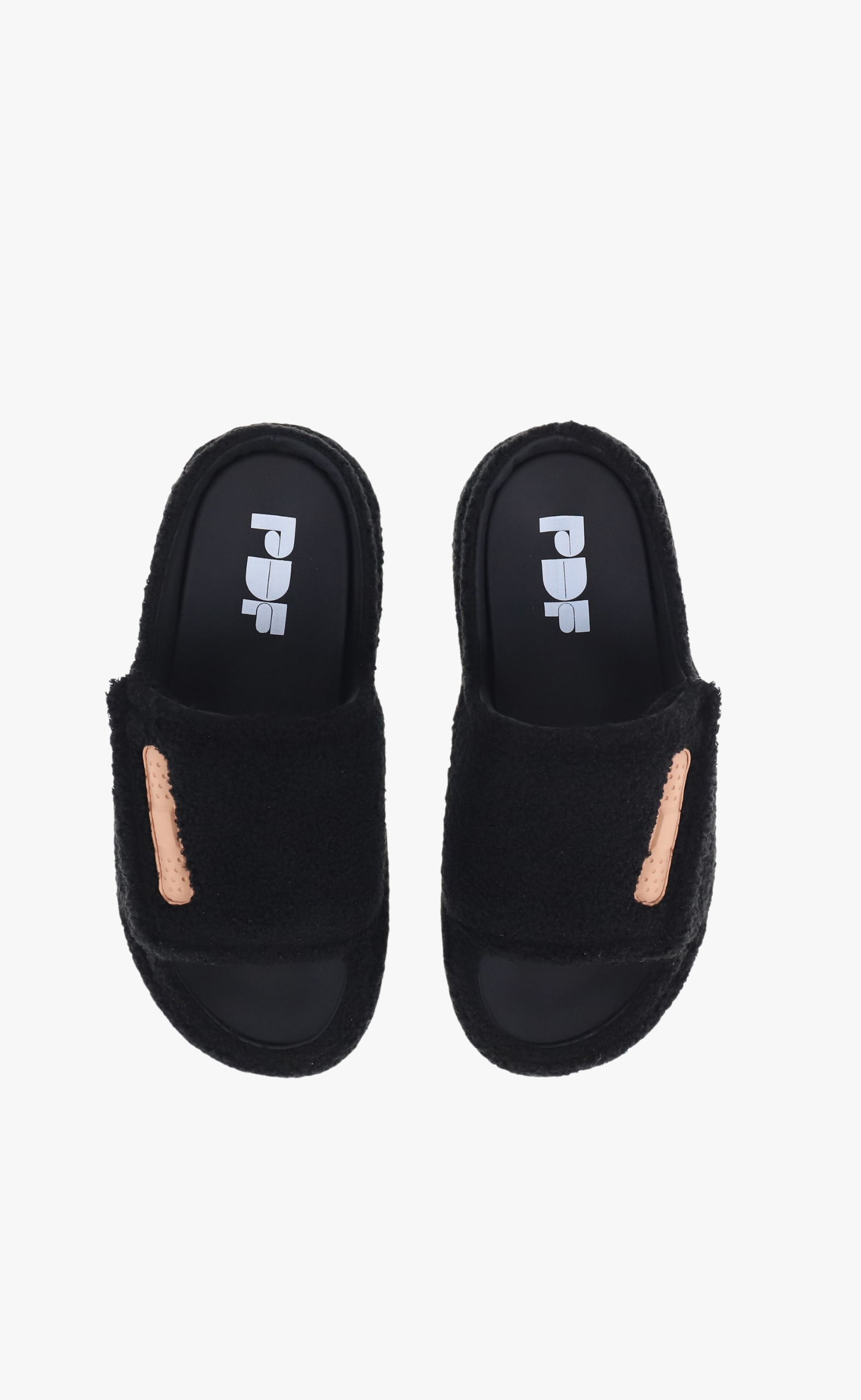 SANDAL BLACK SLIPPERS