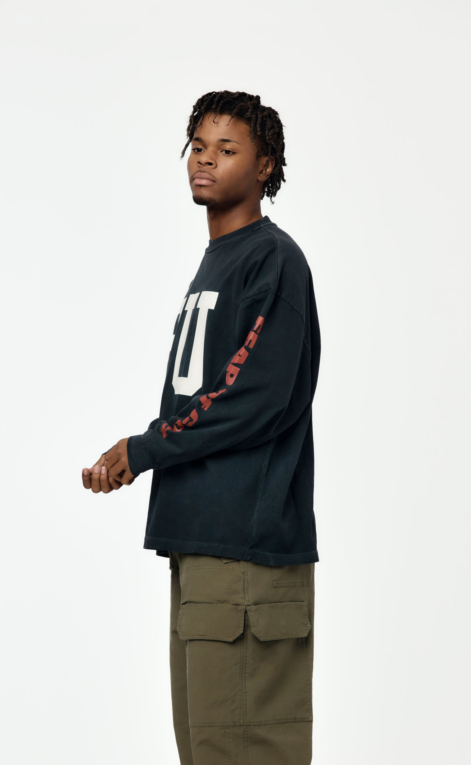 REAXED FREEDOM BLACK LONGSLEEVE