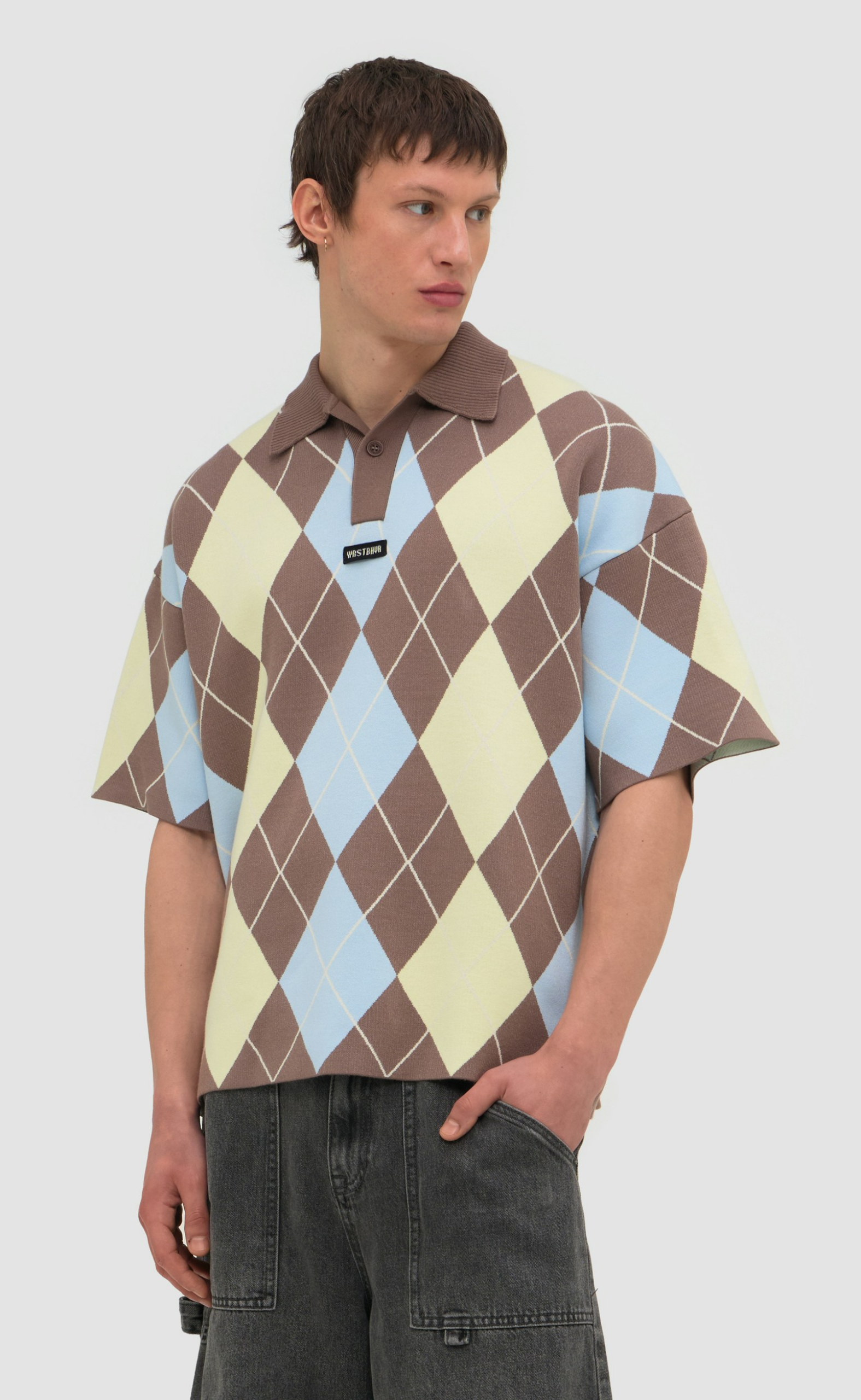 LEV V3 POLO WALNUT T-SHIRT
