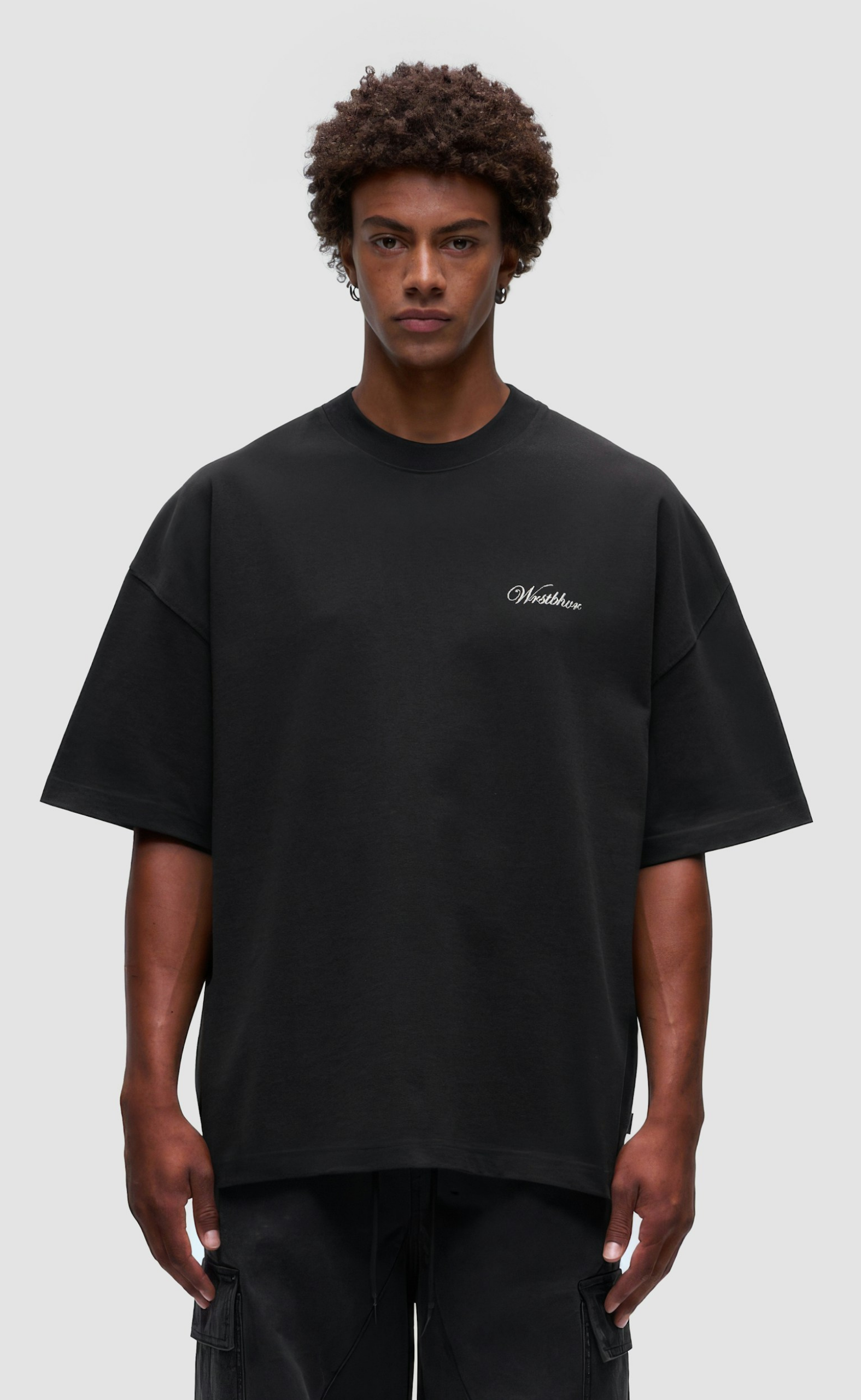 CLAYTON JET BLACK T-SHIRT