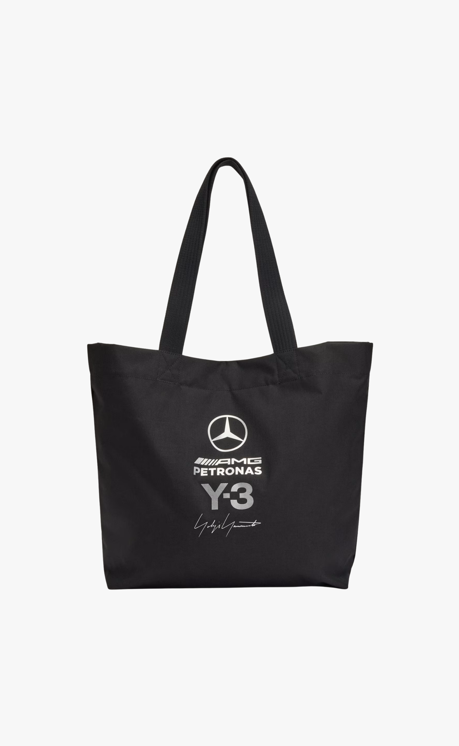 F1 MERCEDES PETRONAS BLACK TOTE BAG