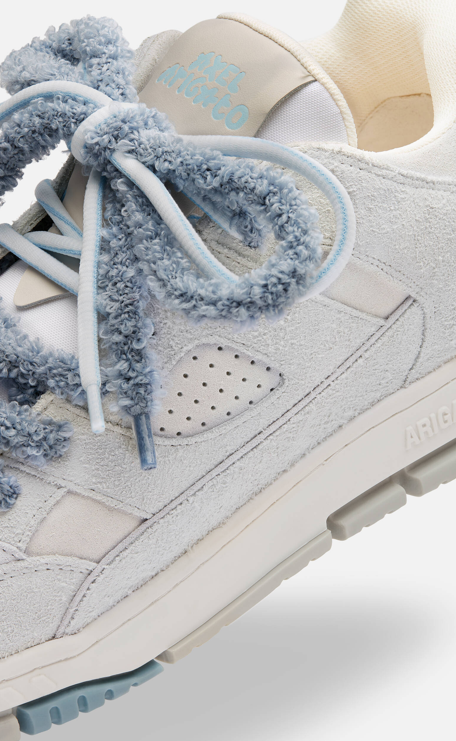 AREA LO LABEL LIGHT GREY SNEAKER