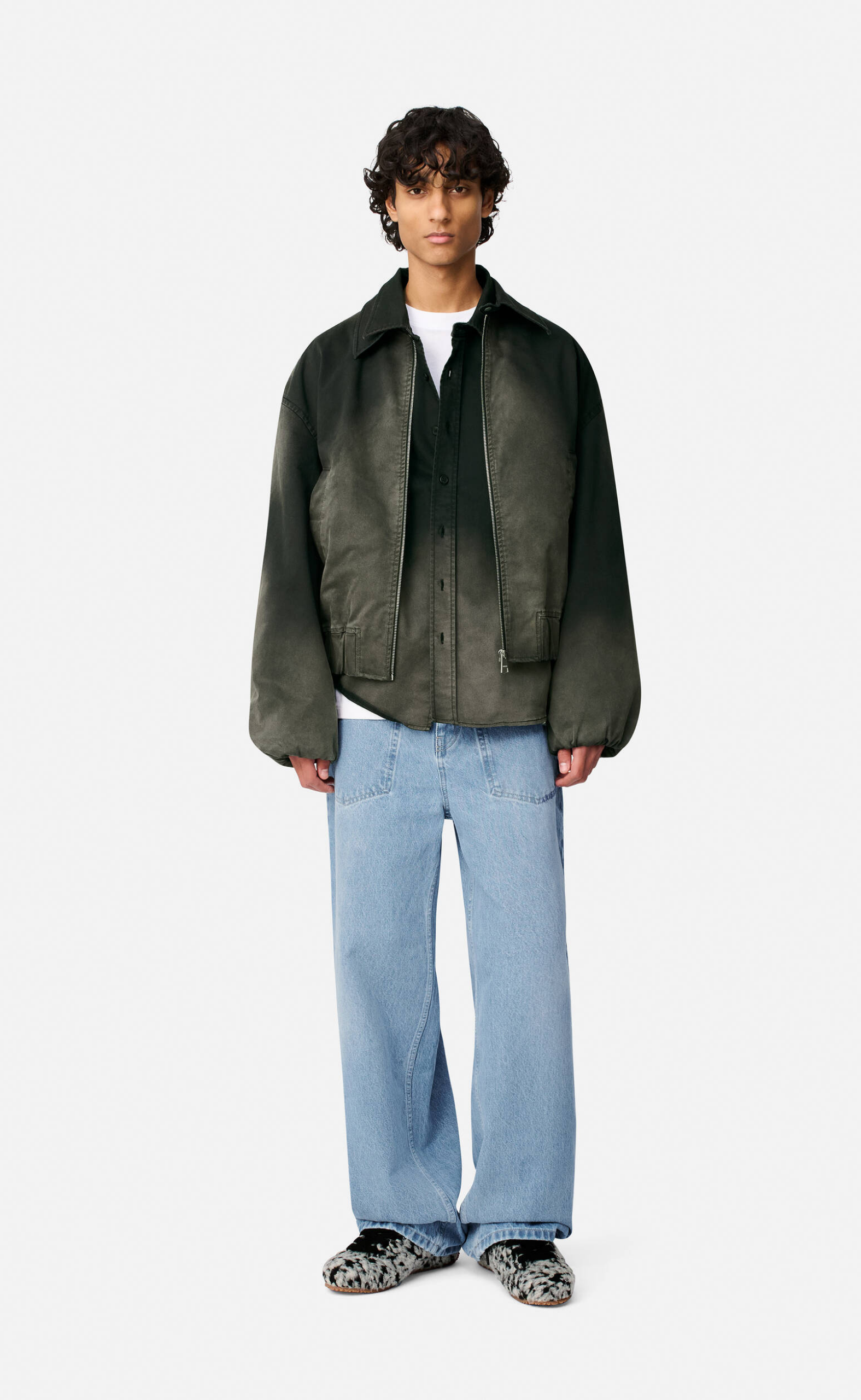 ELLIS WASHED BLACK JACKET
