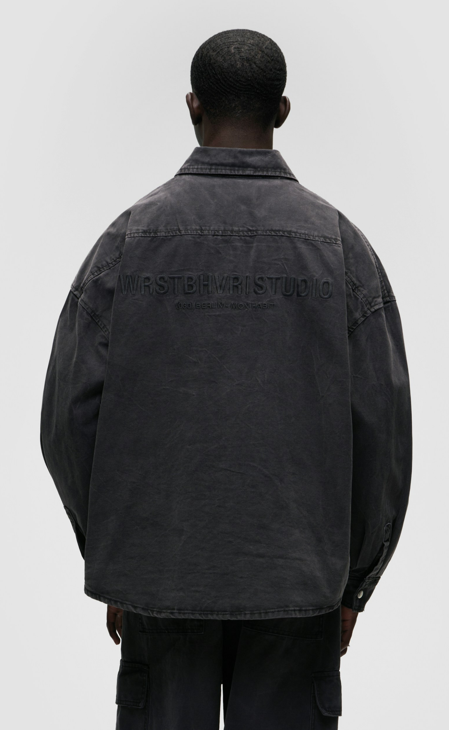 BLAKE BLACK WASHED SHIRT