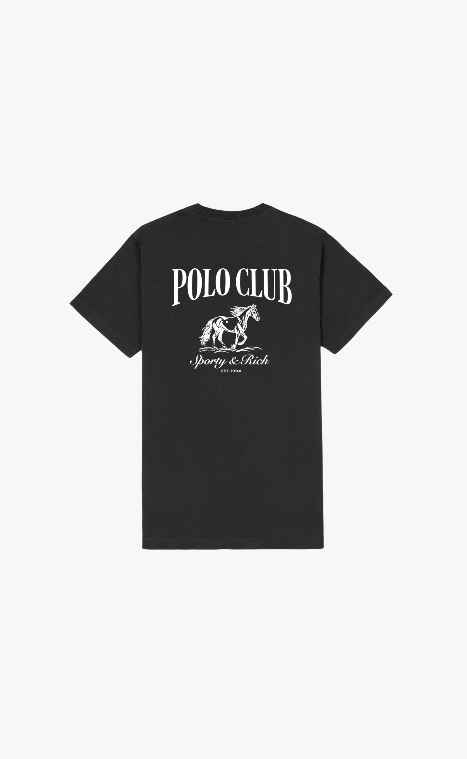 STALLION FADED BLACK T-SHIRT