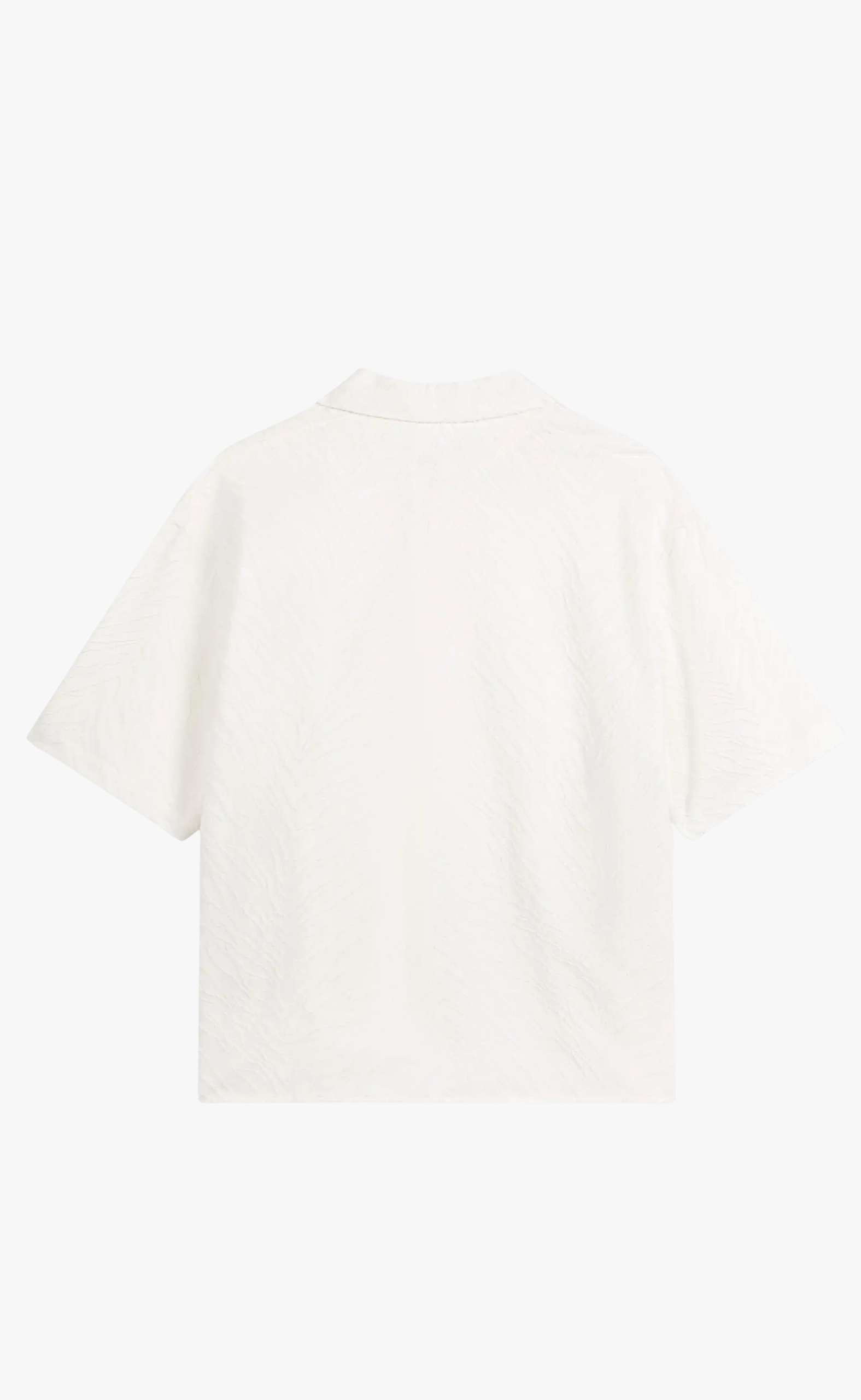 KENZO TIGER HAWAIIAN SHORT SLEEVE OFF WHITE SHIRT