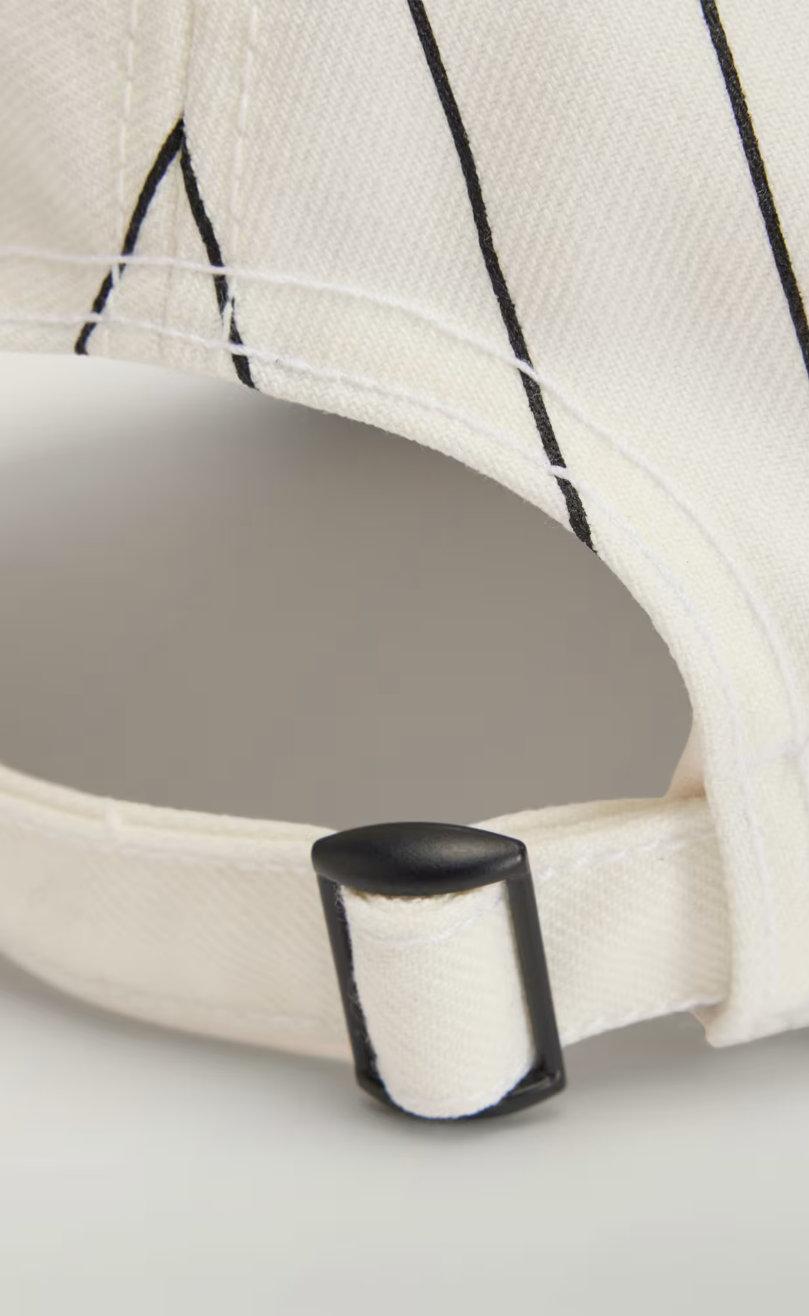 Y-3 PINSTRIPE BEIGE HAT