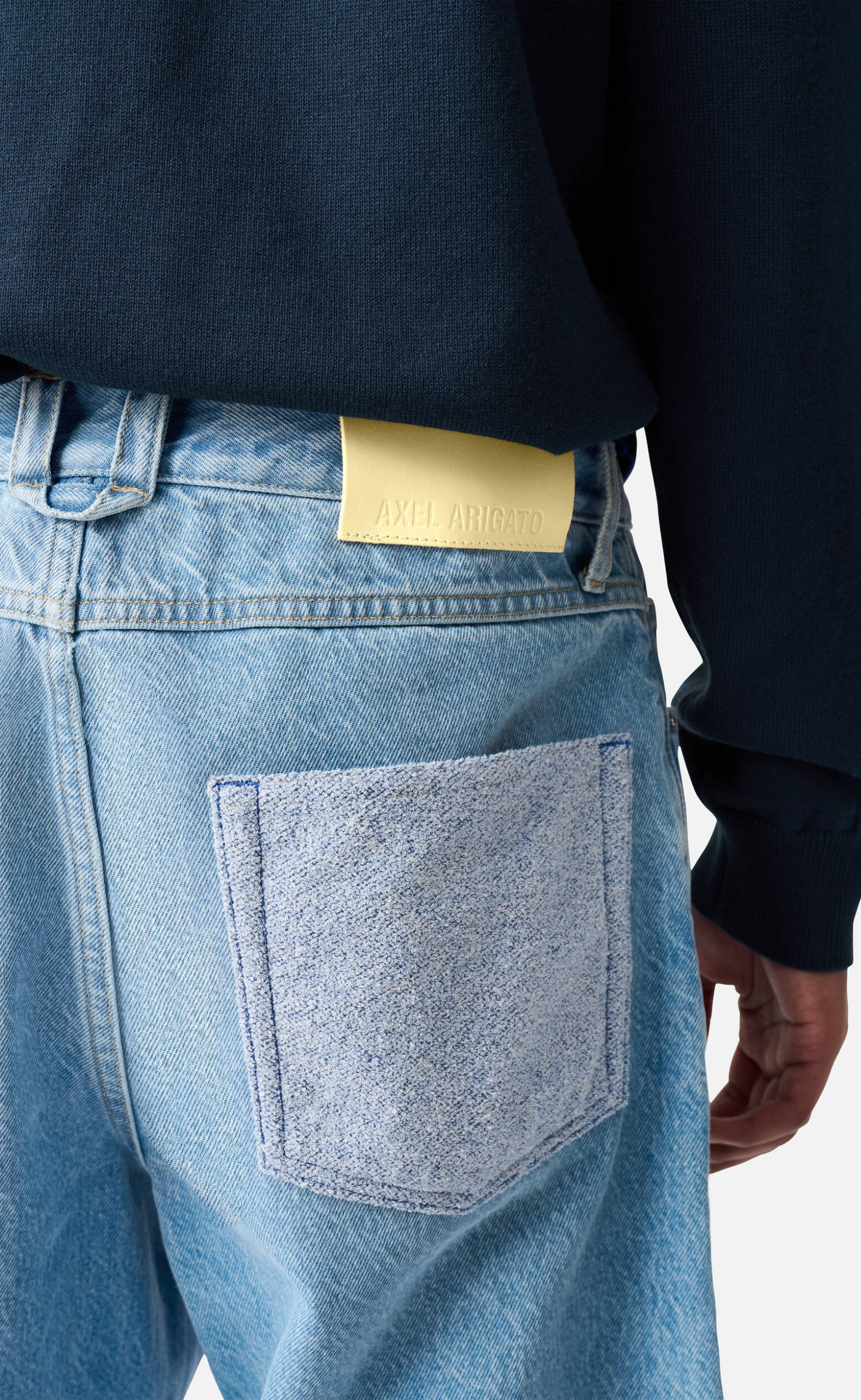 ZINE PATCH LIGHT BLUE JEANS