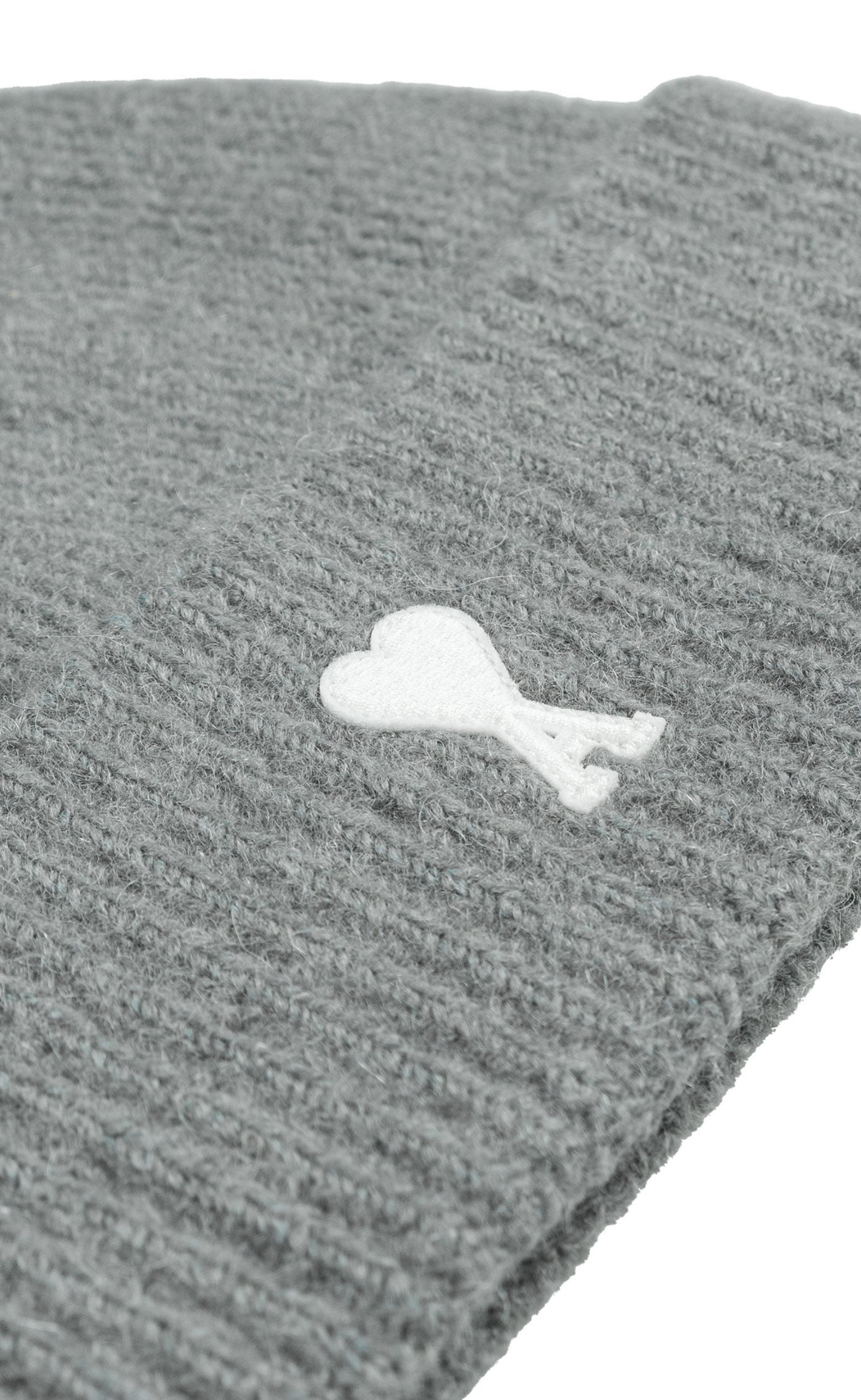 AMI DE COEUR ALPACA GREY BEANIE