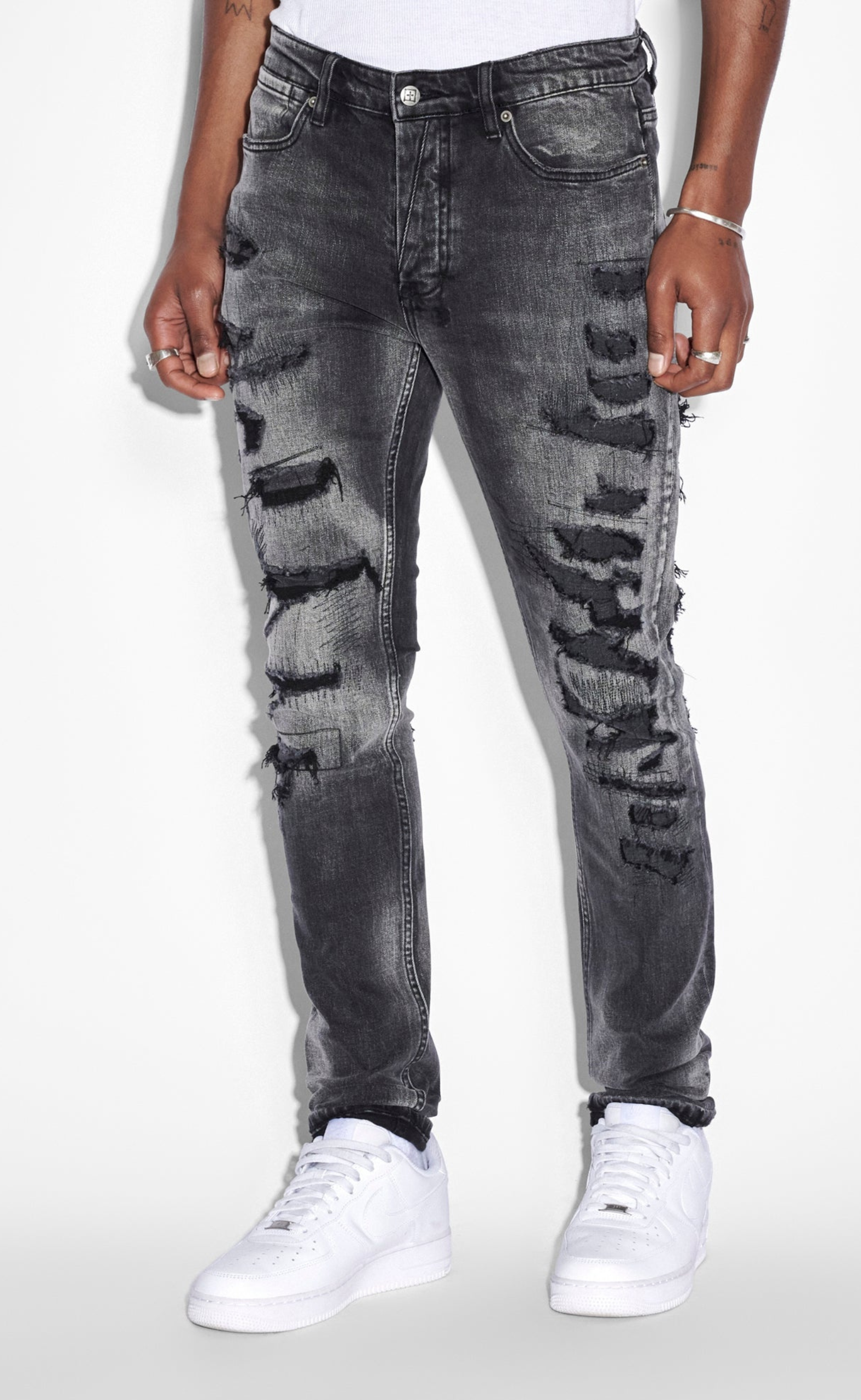 VAN WINKLE TEKTONIK BLACK JEANS