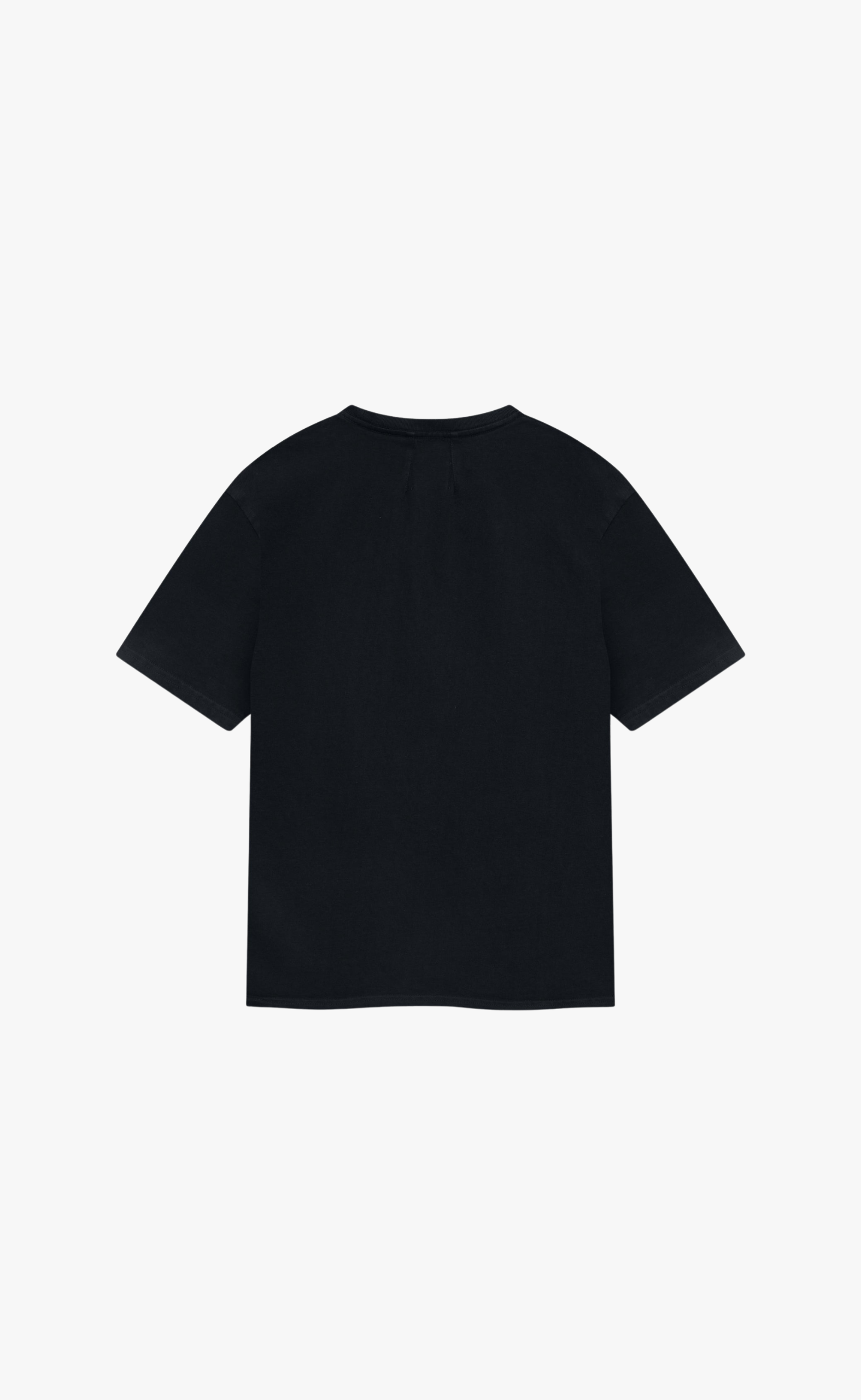 RHUDE PIT STOP VINTAGE BLACK T-SHIRT