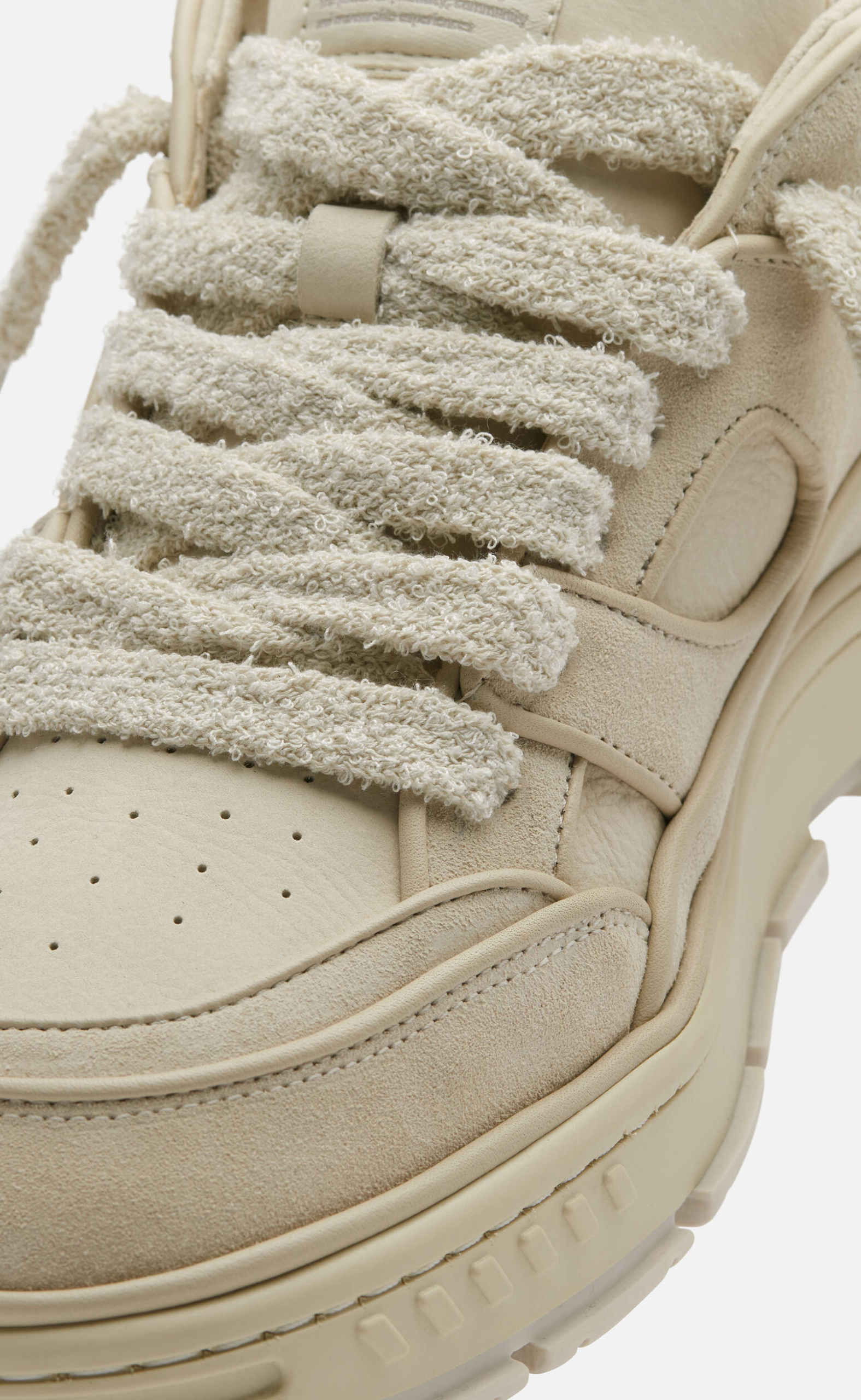 AREA LO PIPING BEIGE WHITE SNEAKER