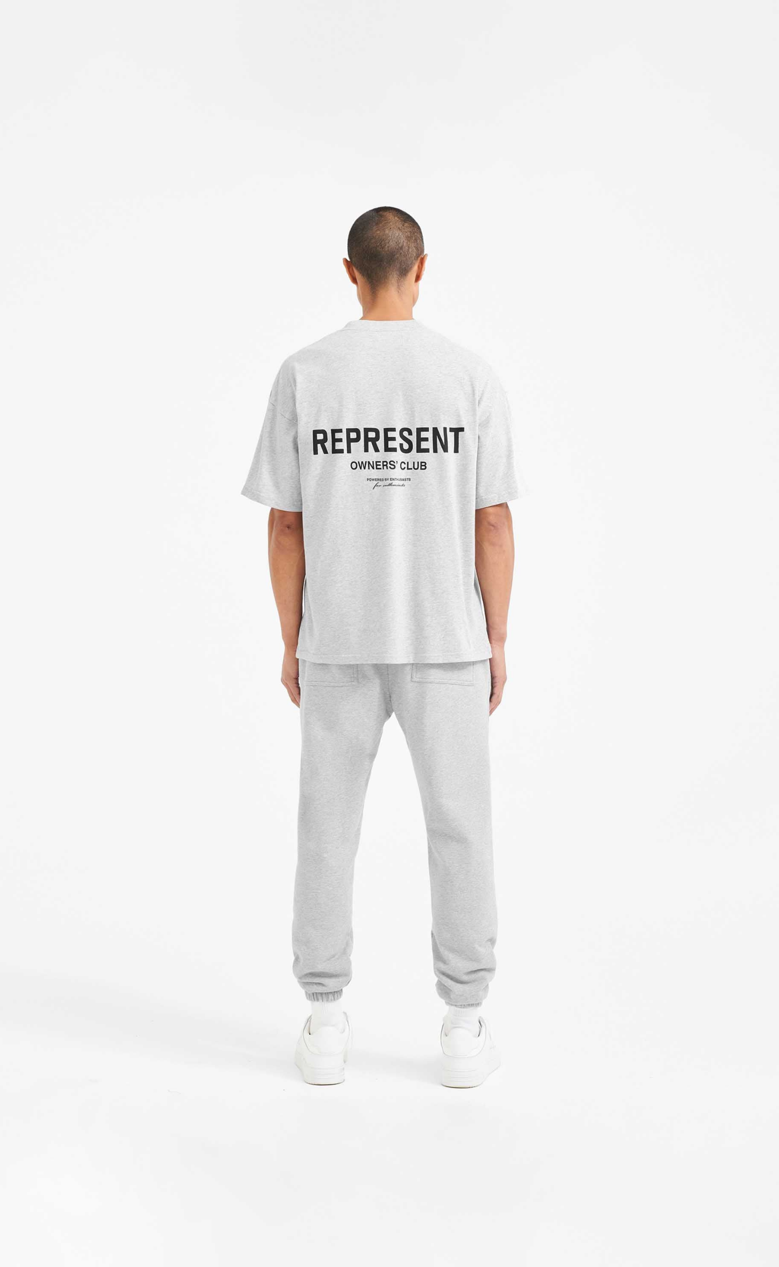 REPRESENT OWNERS CLUB ASH GREY T-SHIRT