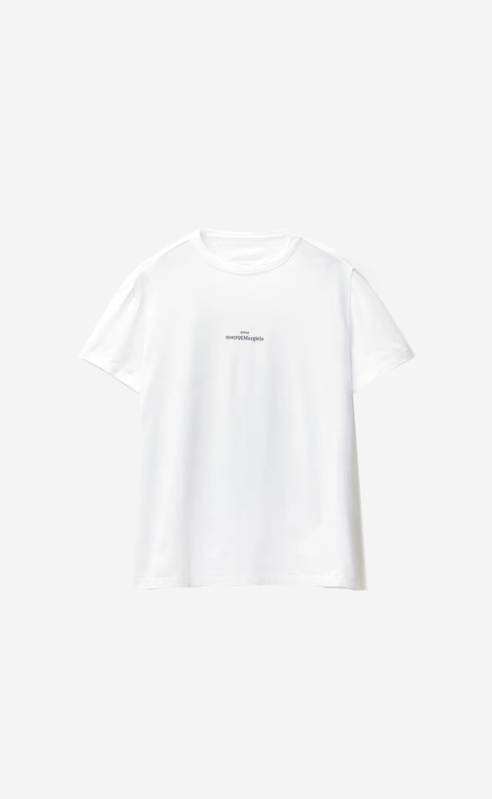 White Distorted Logo T-shirt