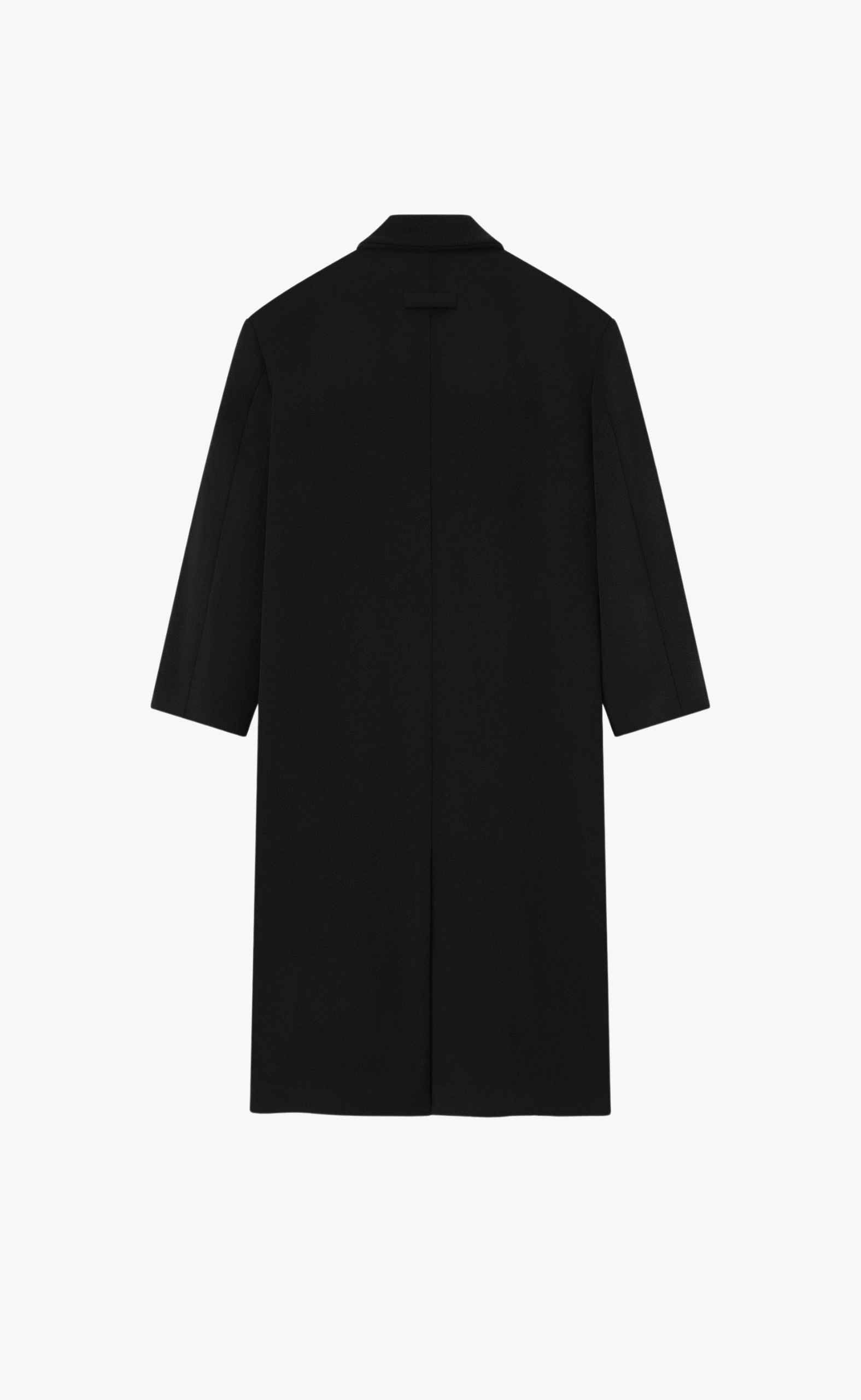 RELAXED BLACK COAT