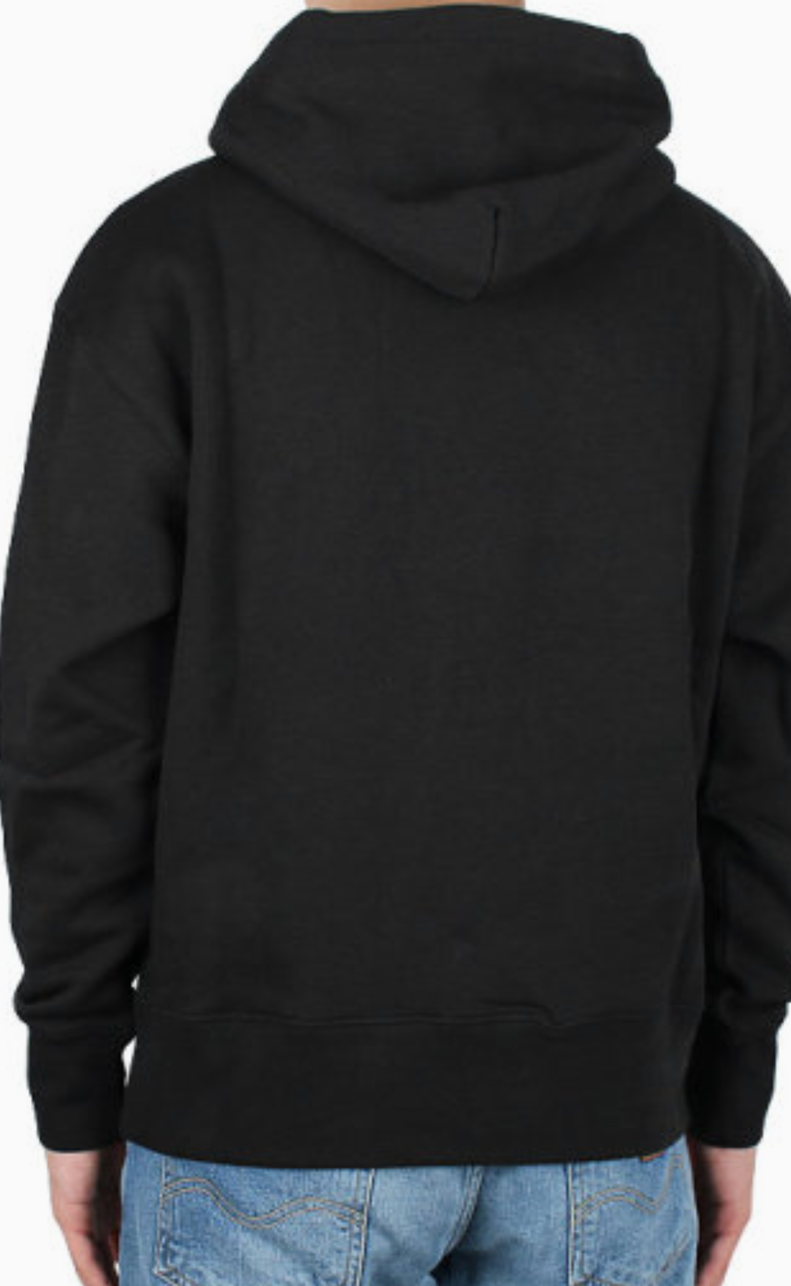 BOX LOGO BLACK HOODIE