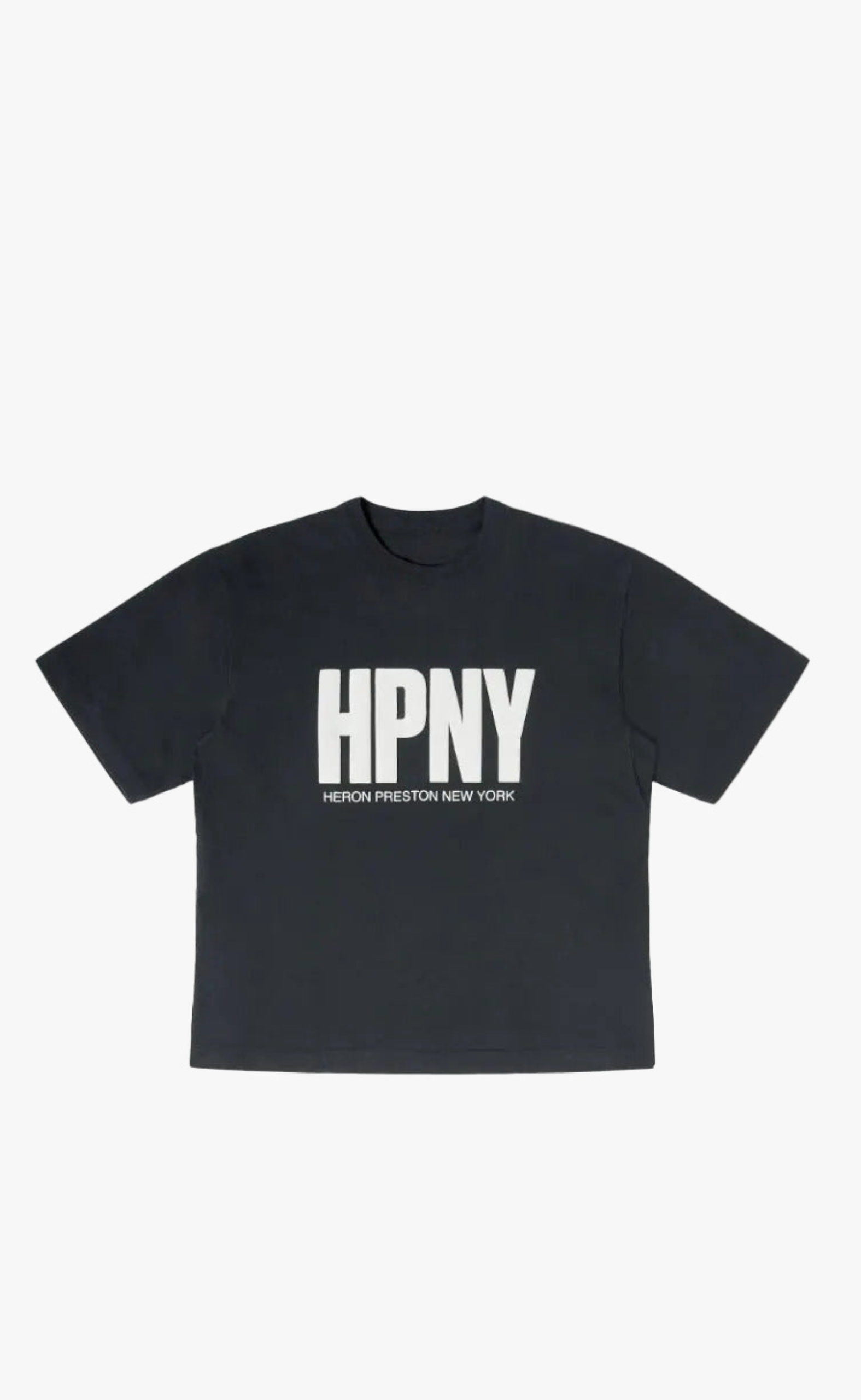 REG HPNY SS TEE BLACK WHITE