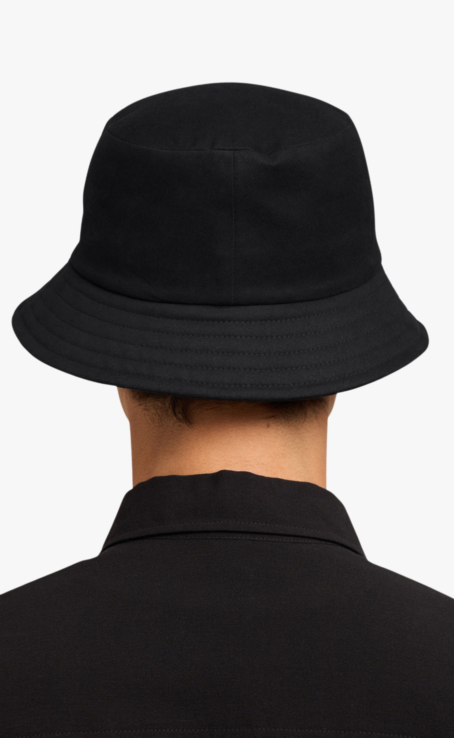 AMI DE COEUR COTON BUCKET BLACK HAT