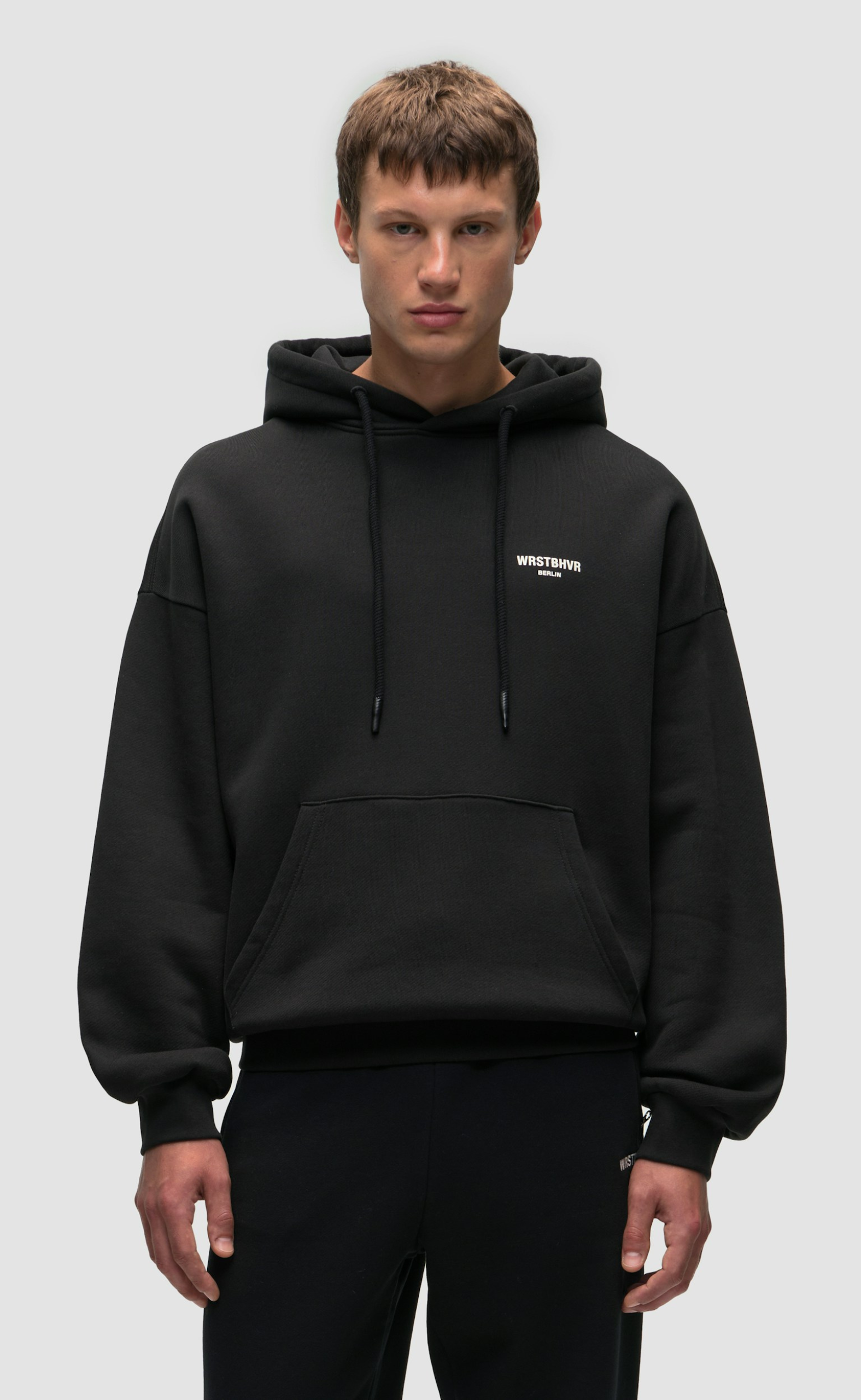 STUDIO V12 JET BLACK HOODIE