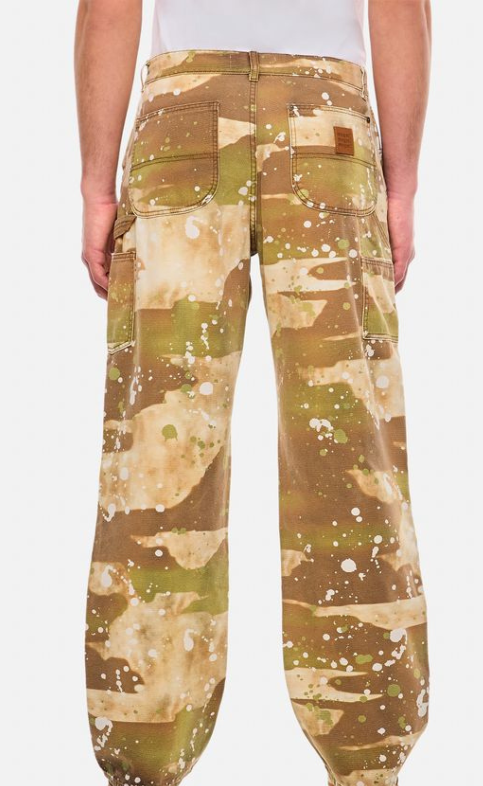 CAMUFLAGE MILITARY GREEN PANTS