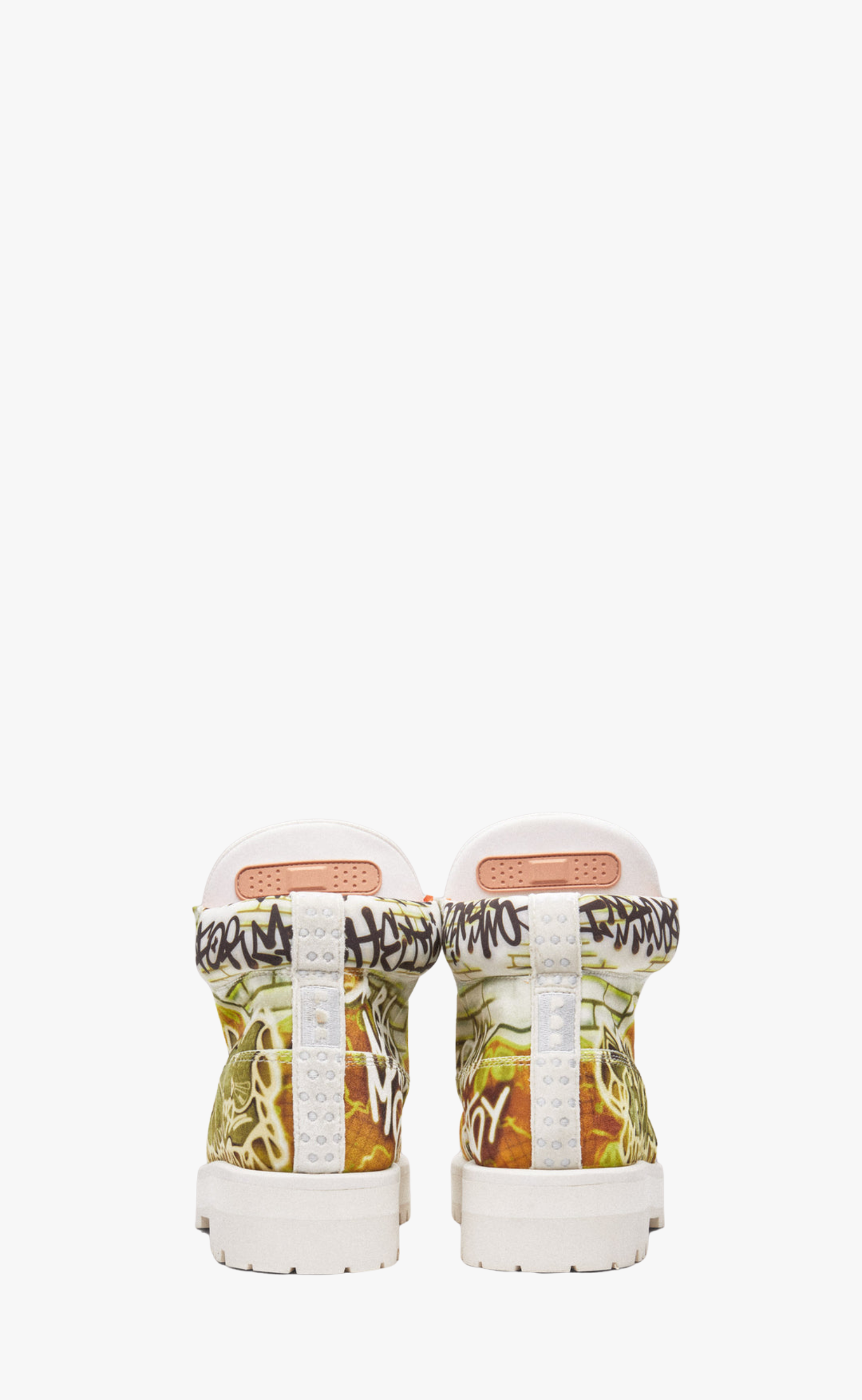 STRADA LOW GRAFFITI YELLOW BOOTS