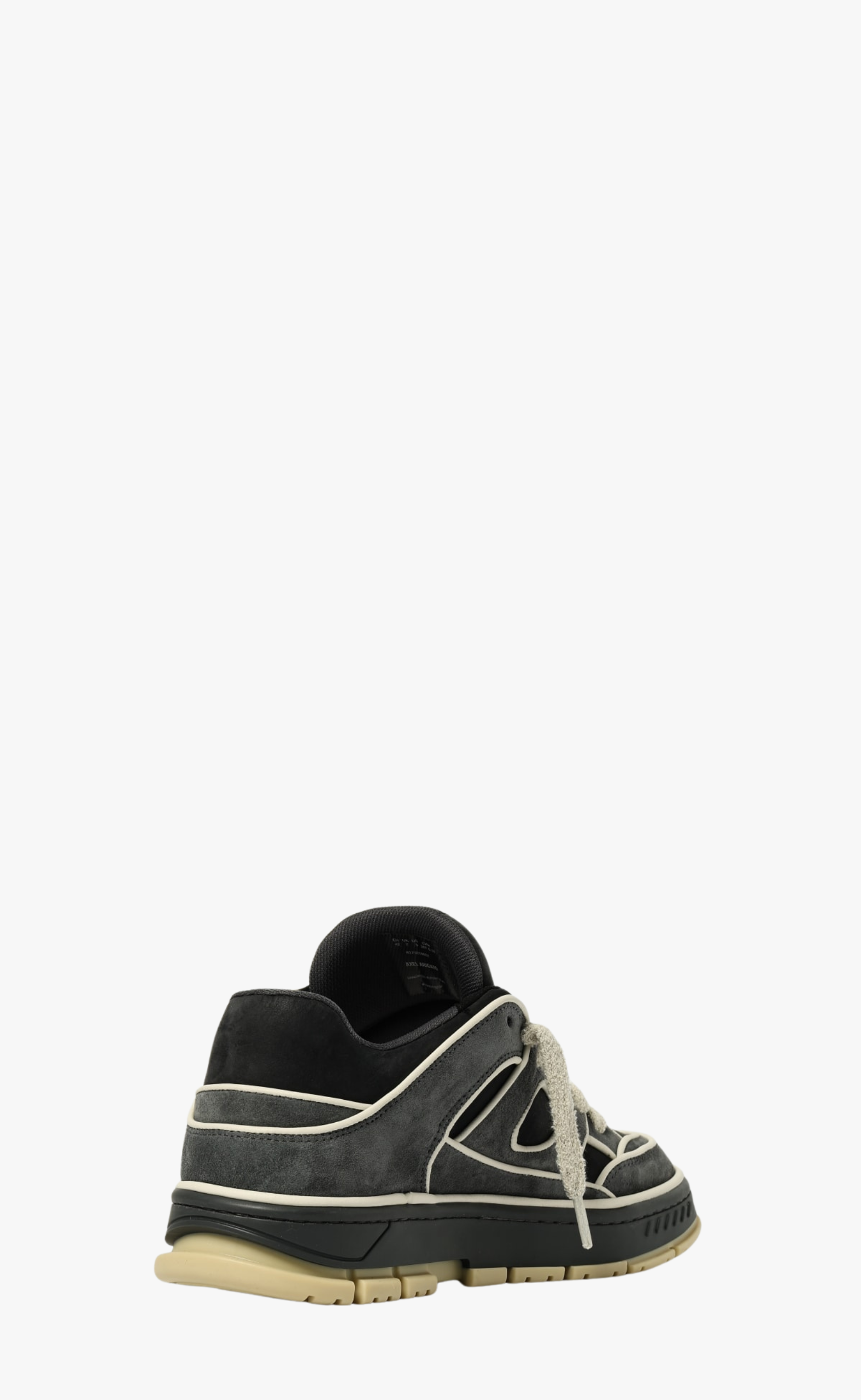 AREA LO PIPING BLACK BEIGE SNEAKER
