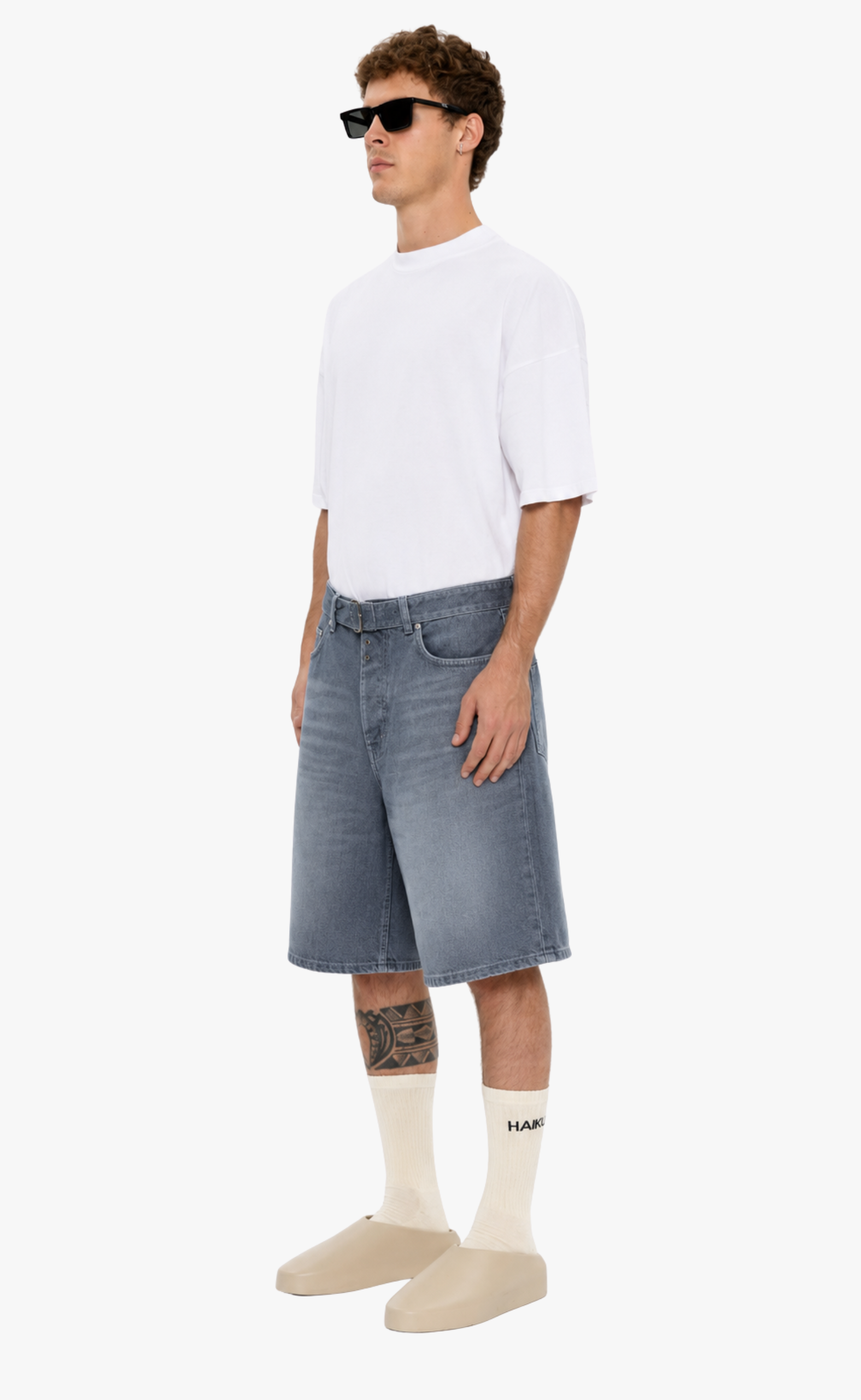 IAN BULL 44 DARK BLUE SHORTS