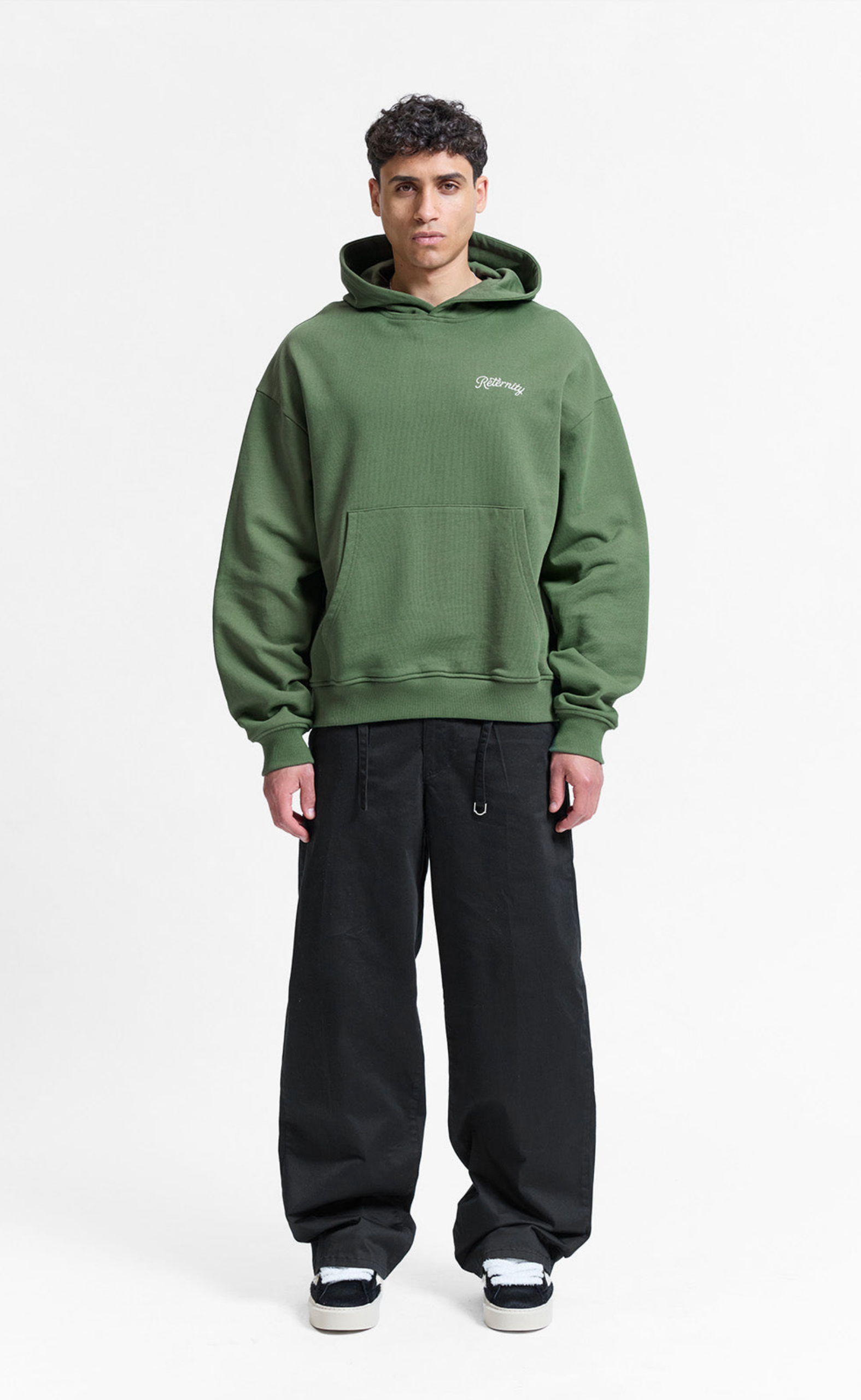 DESIGNED TO CREATE GREEN HOODIE