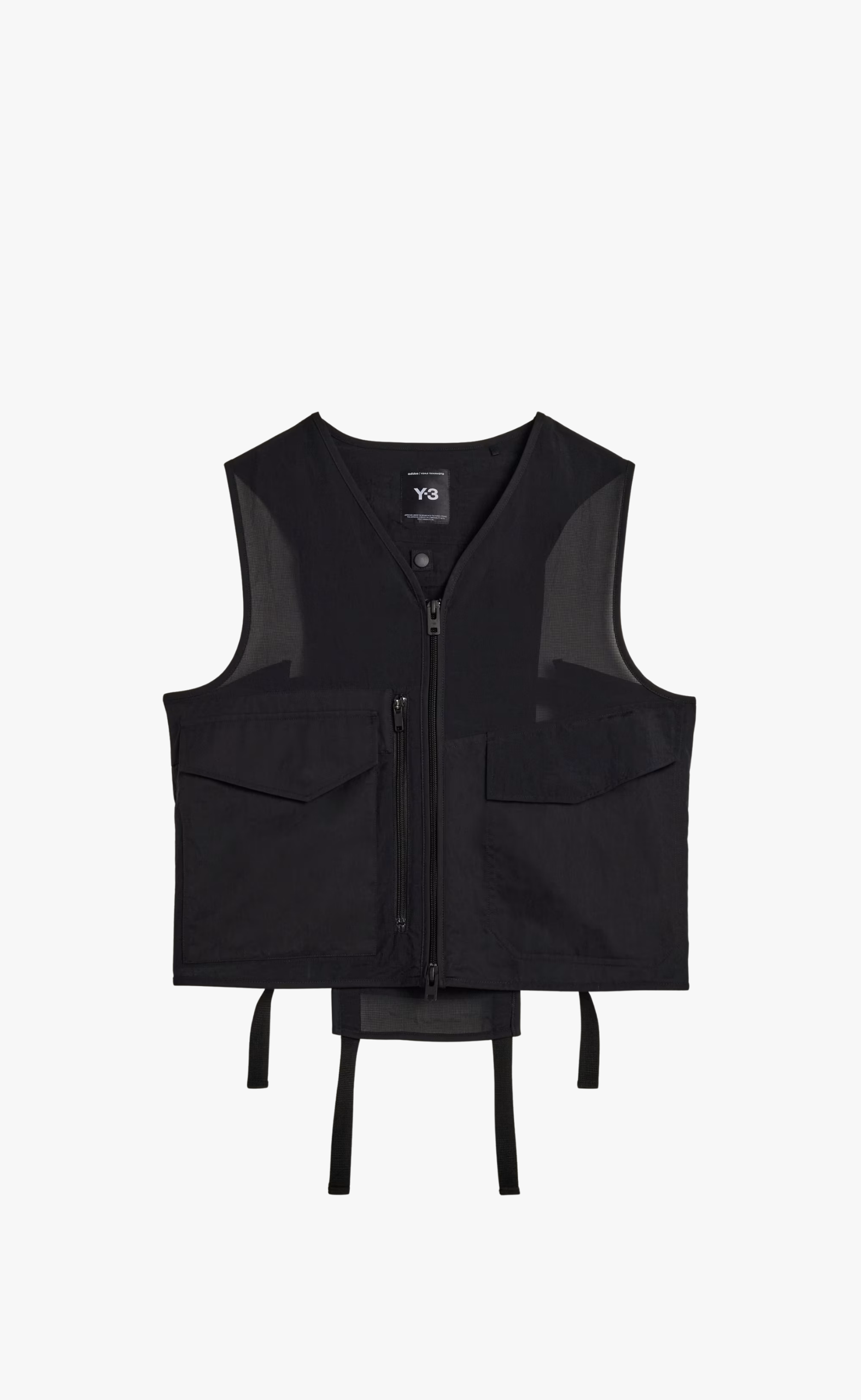 Y-3 TACTICAL UTILITY BLACK VEST