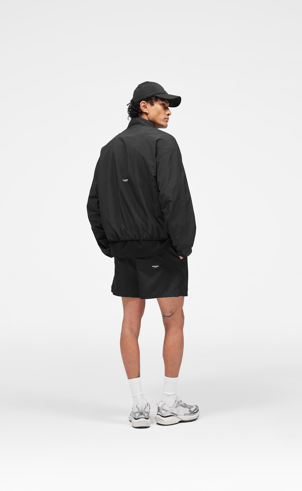 MICRO OWNERS CLUB BOMBER BLACK JACKET
