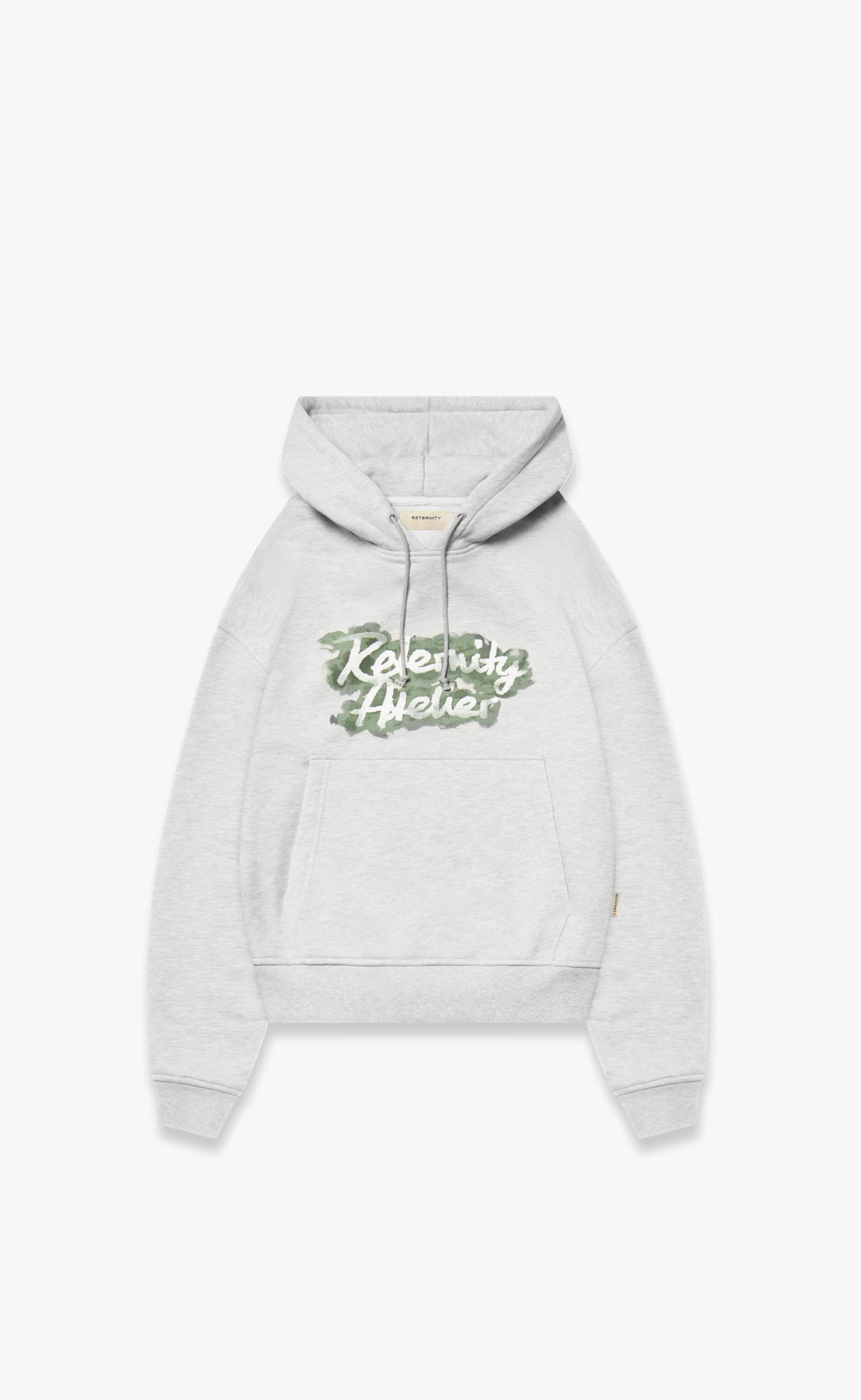LE VERNIS MELANGE GREY HOODIE